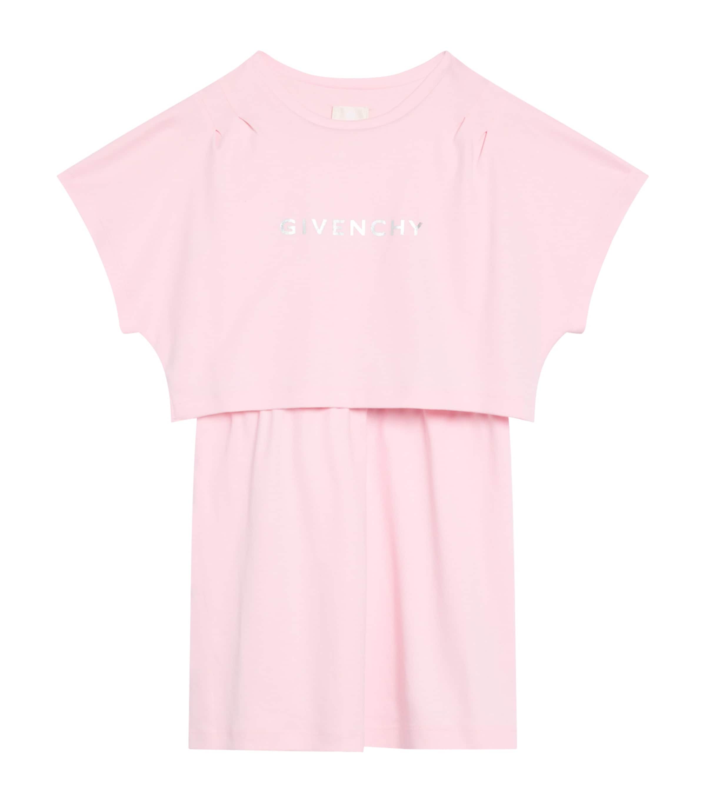 Cotton Logo Dress (4-12+ Years)
