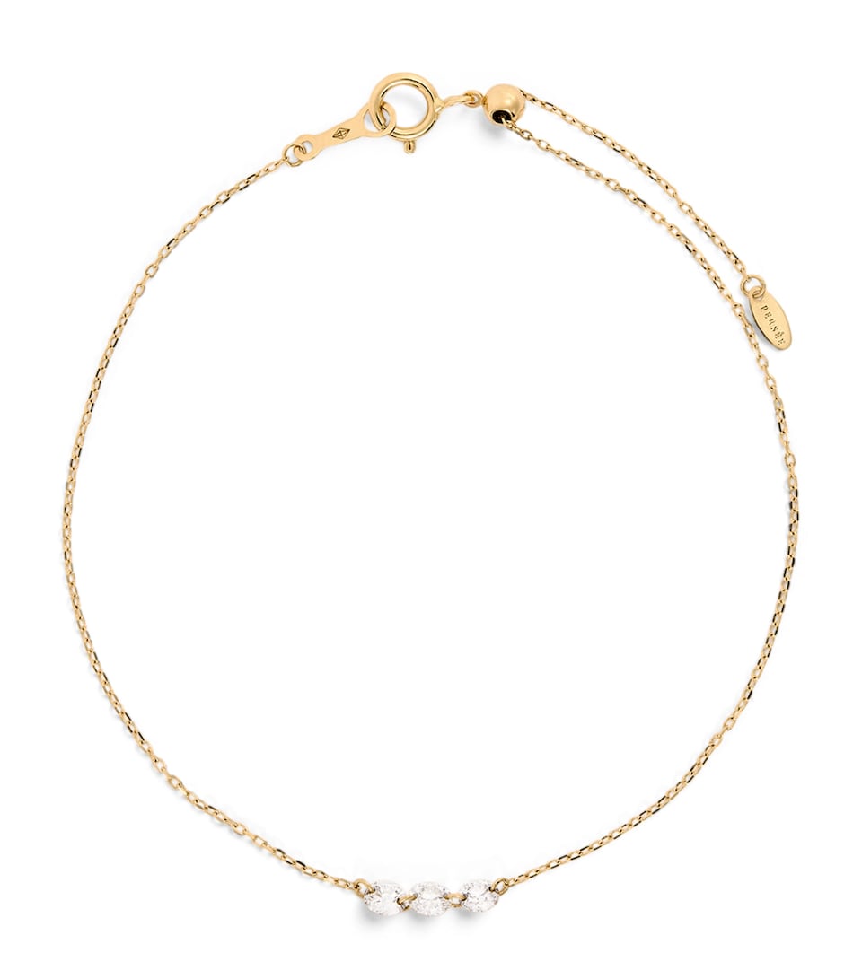 Yellow Gold and Diamond Danaé Bracelet