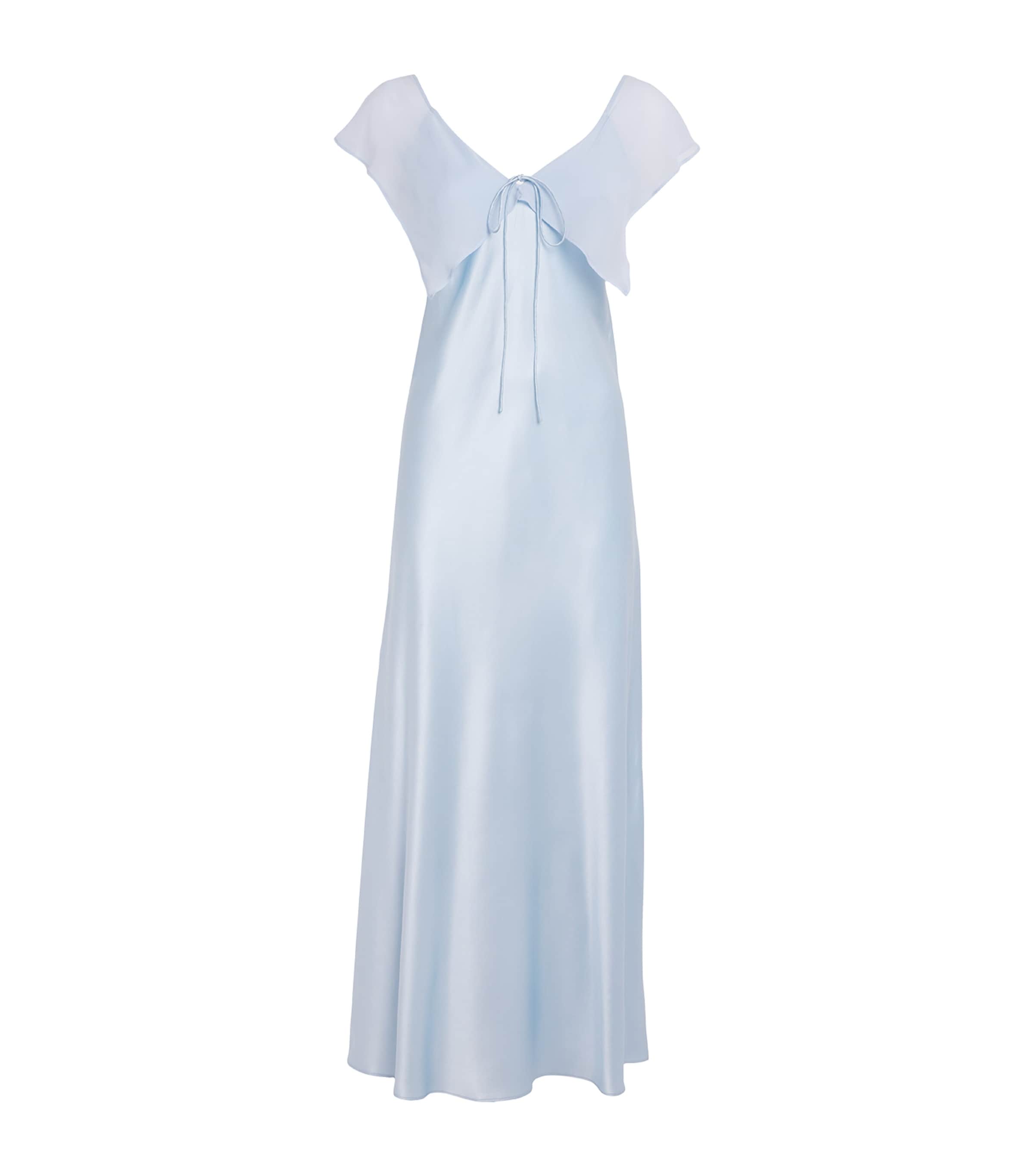 Mulberry Silk Chiffon Crete Nightie