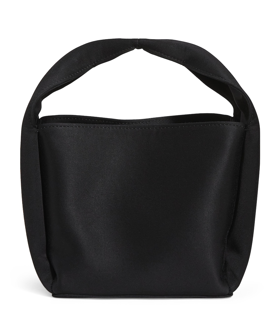 Petite Satin Bucket Bag