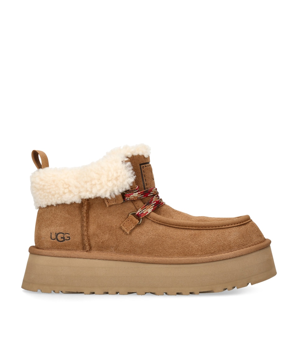 Suede Funkarra Cabin Flatform Boots 45