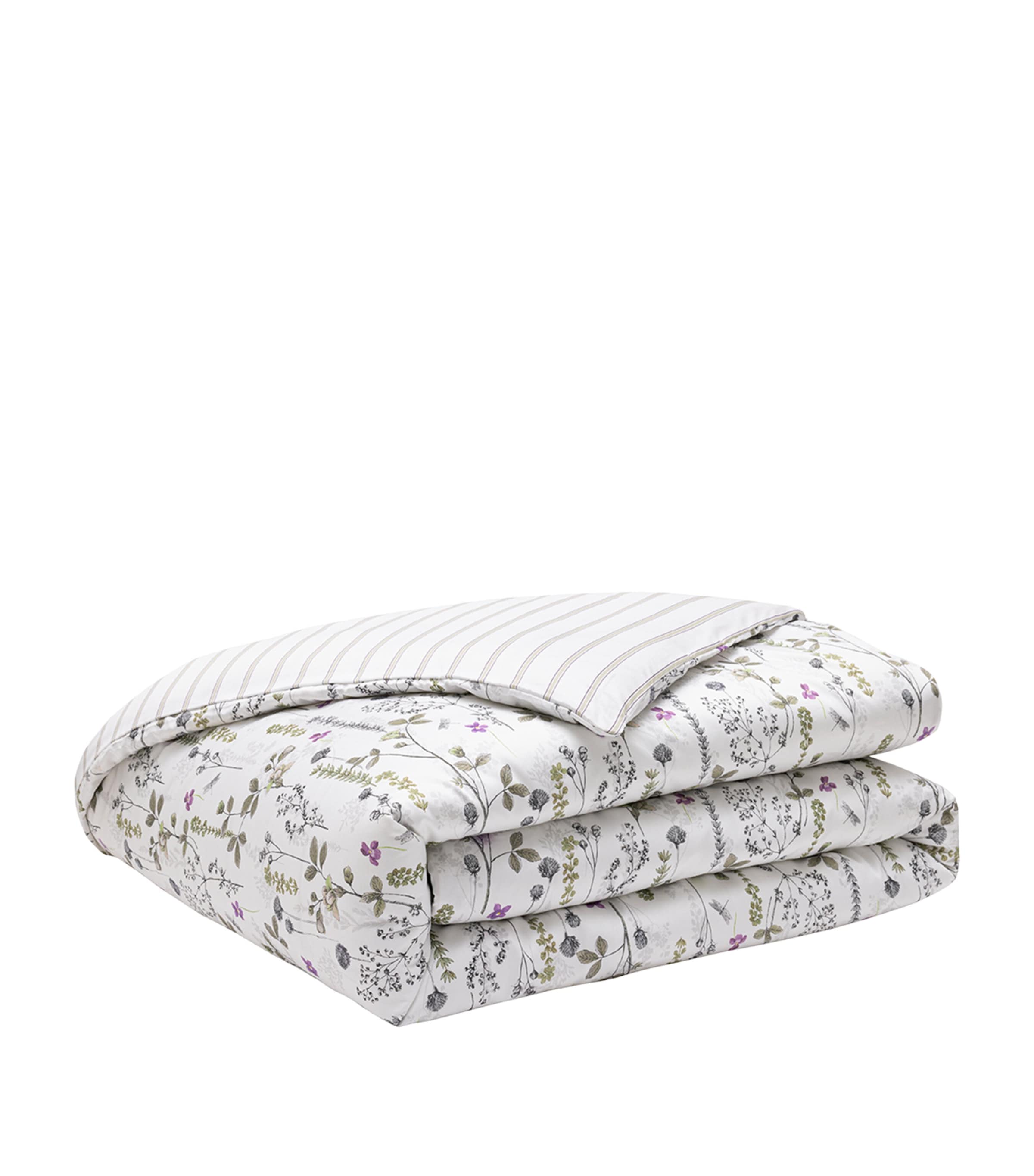 Alexandre Turpault Organic Cotton Bucolique Super King Duvet Cover (260cm x 220cm) White