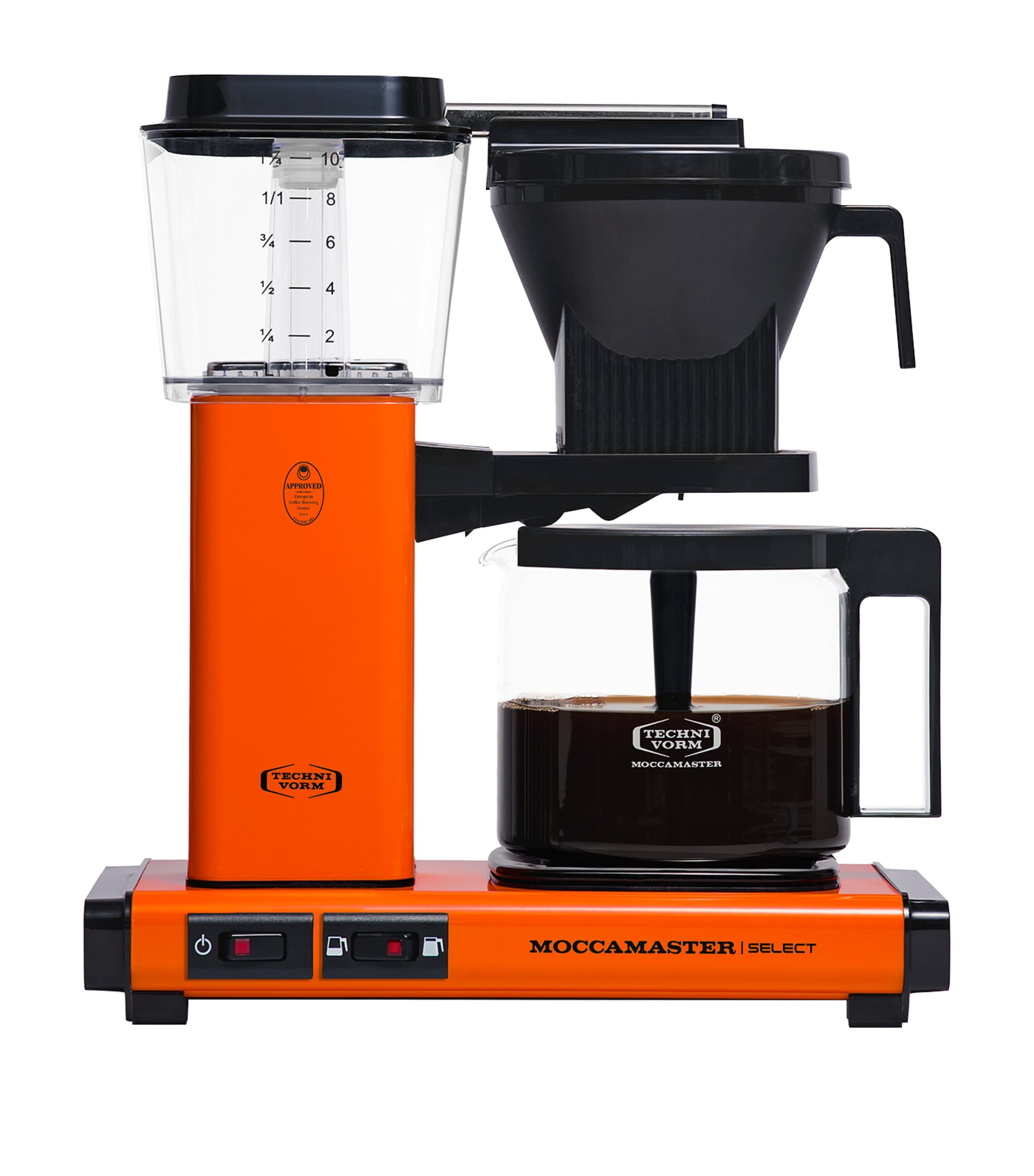 Moccamaster KBG Select Filter Coffee Machine Orange