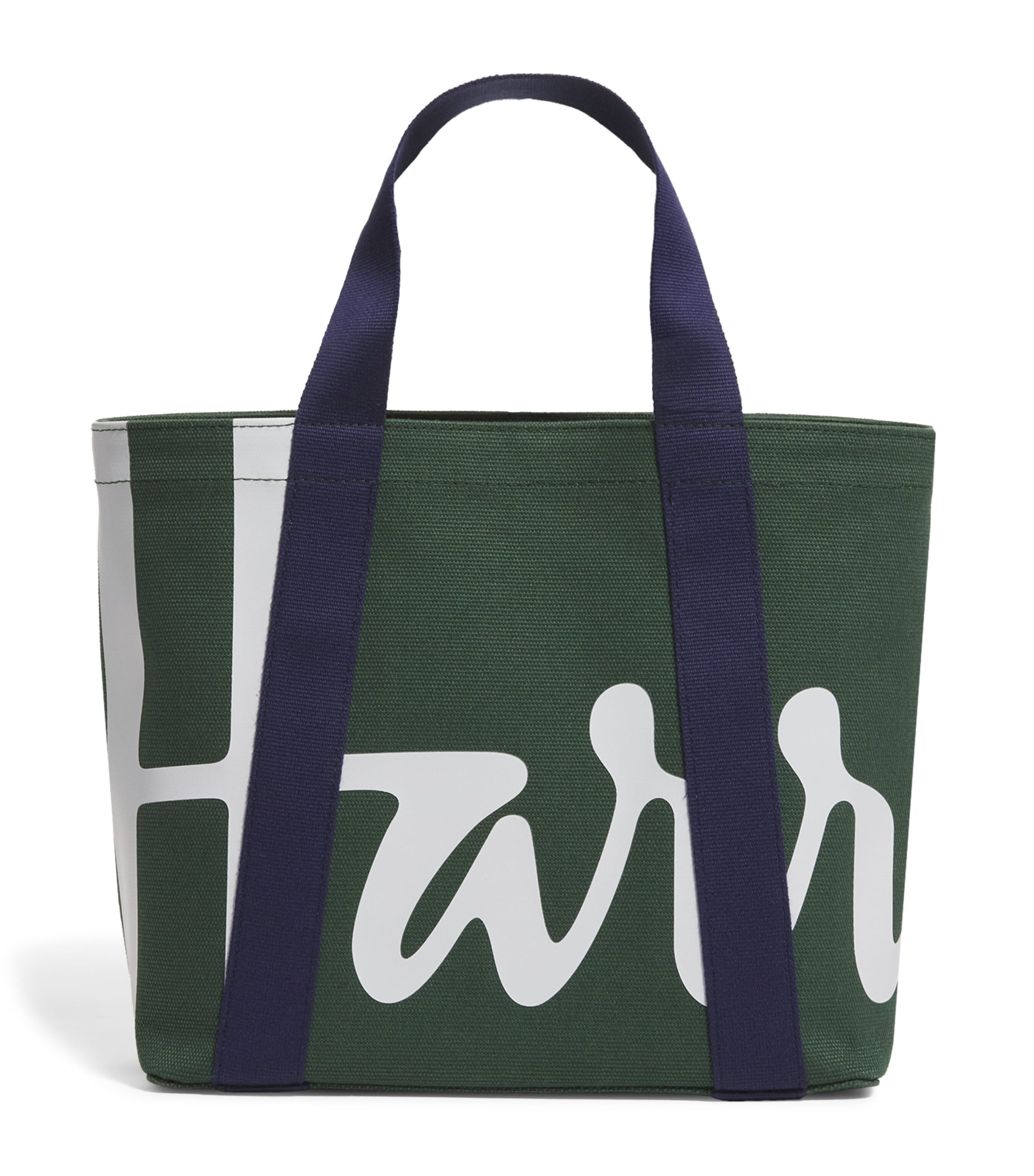 Harrods 大きめコットンロゴトートバッグ Harrods Large Cotton Logo Tote Bag | Harrods US