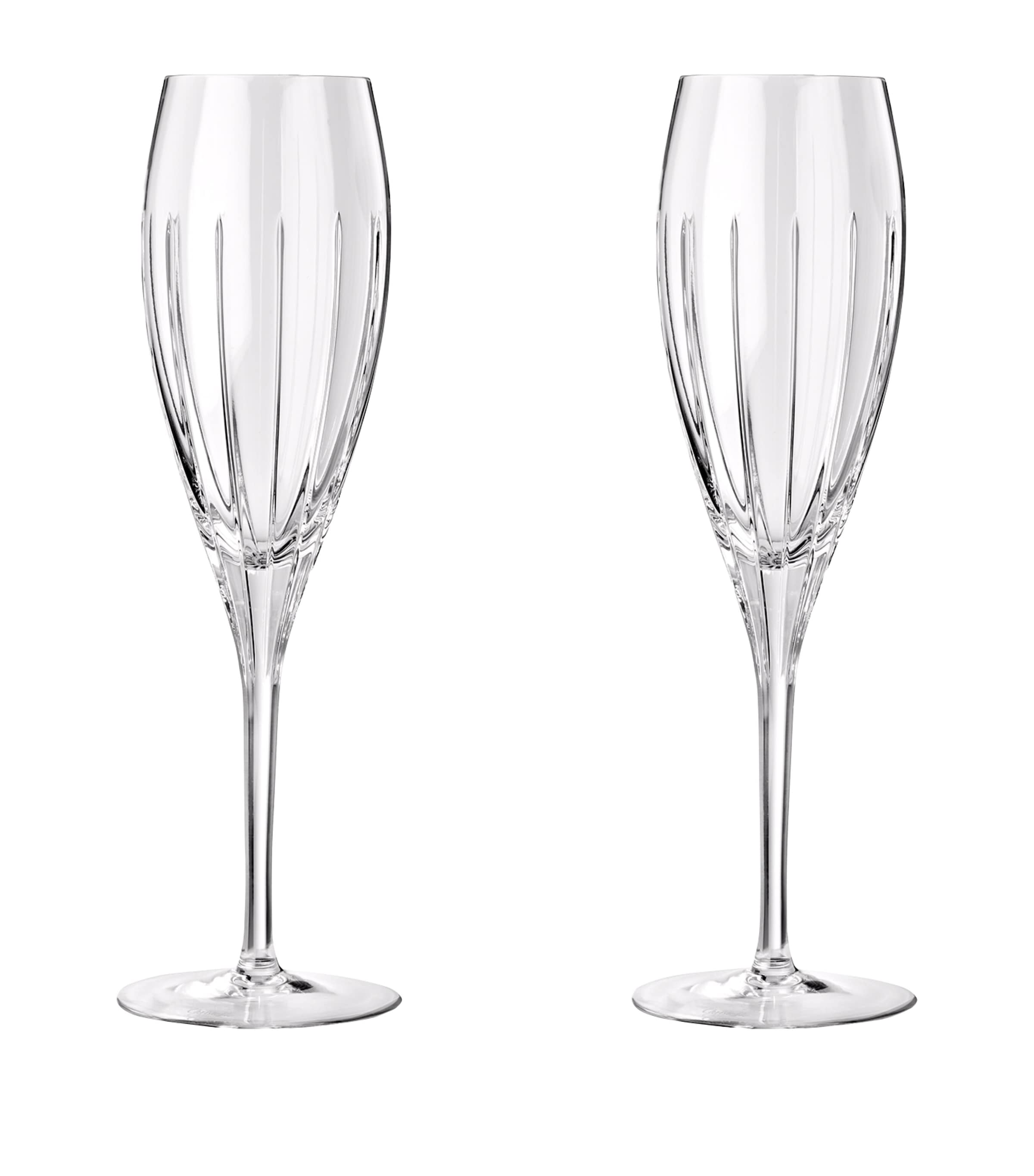 Set of 2 Iriana Crystal Champagne Flutes (170ml)