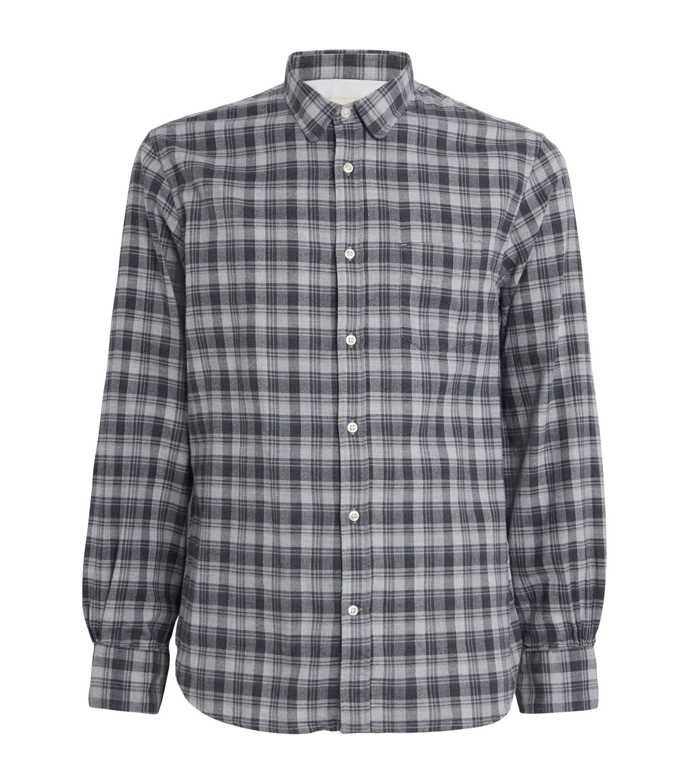 Cotton Check Lipp Shirt