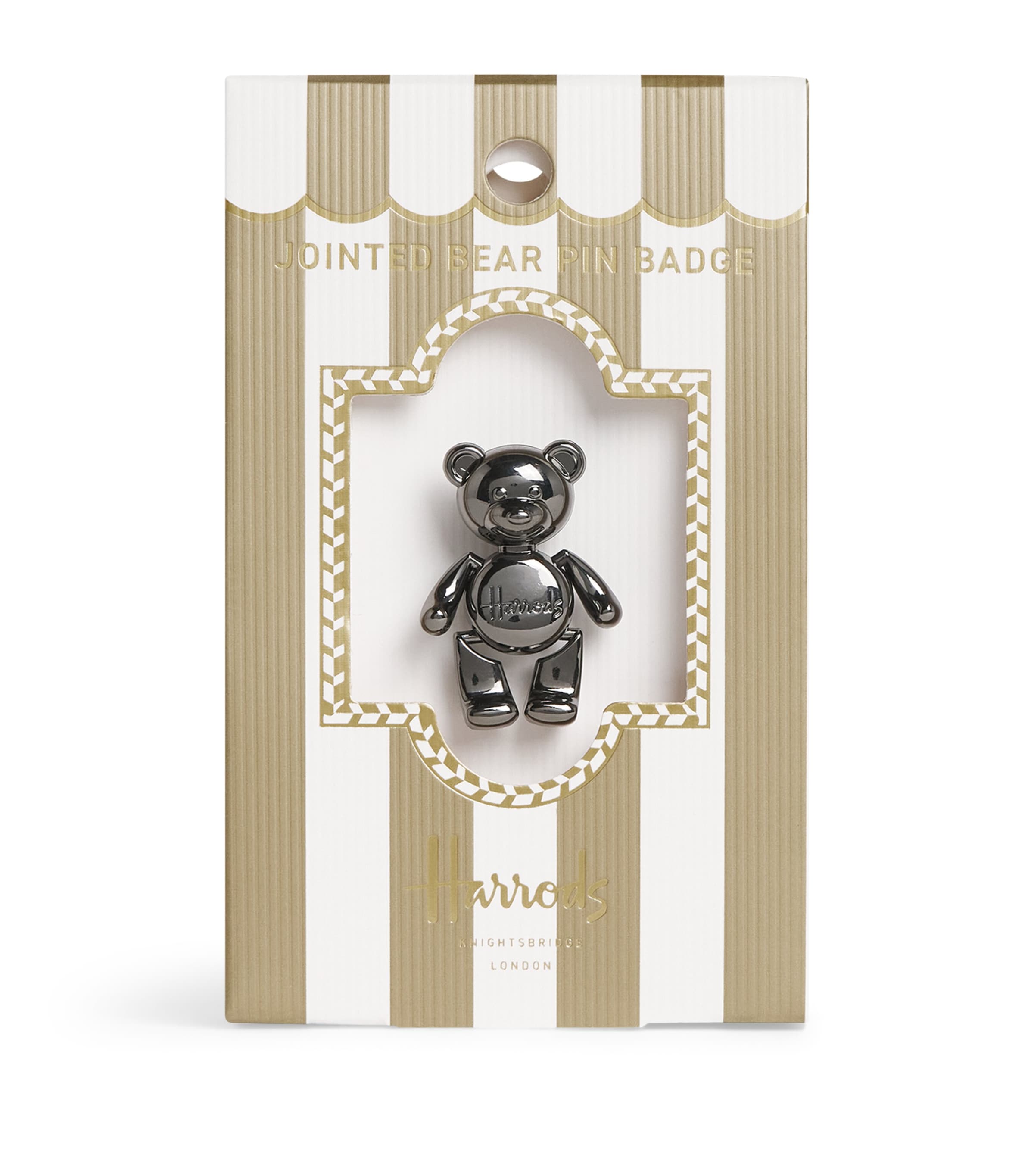 Jointed Bear Pin Badge