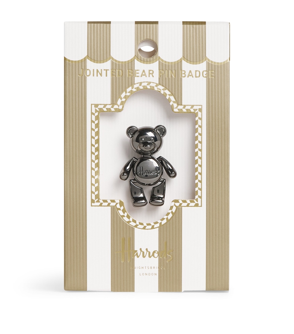 Jointed Bear Pin Badge