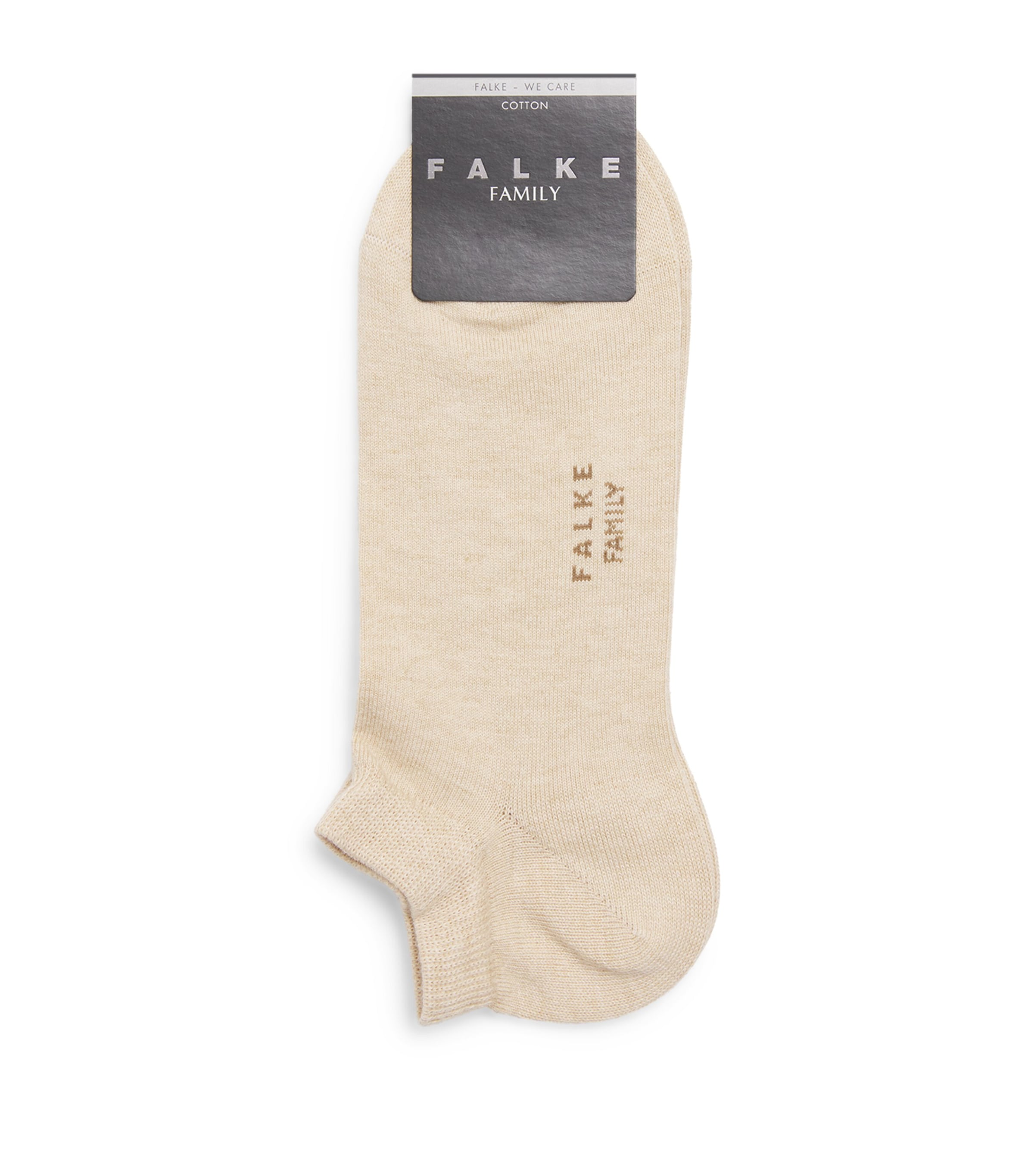 Falke Mens Family Trainer Socks Sand Mel