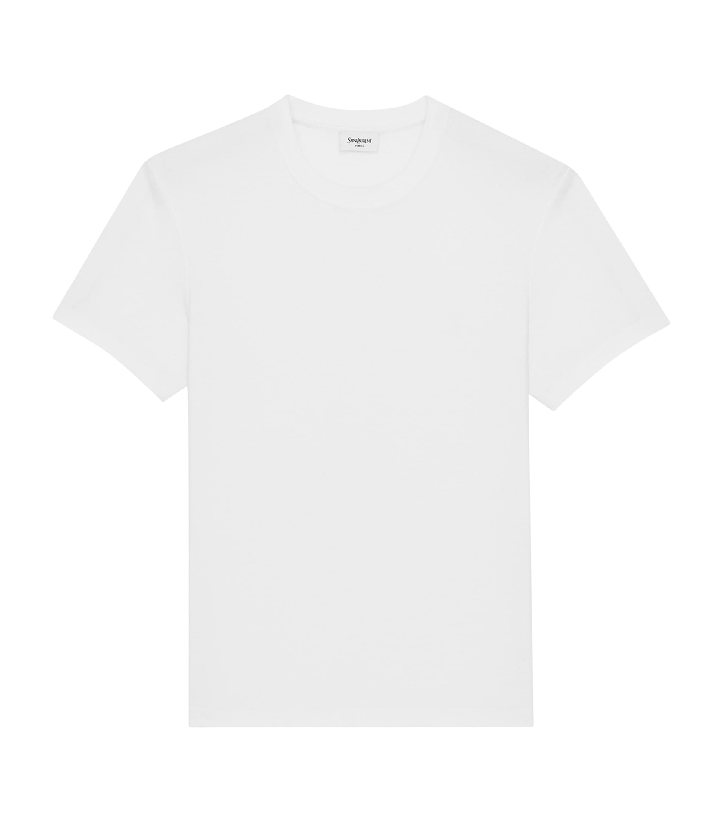 Saint Laurent Mens Cotton Cassandre T-Shirt
