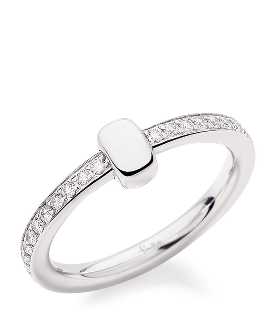 White Gold and Diamond Pomellato Together Ring