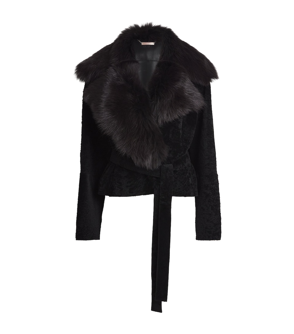 Lambskin Shearling Renata Jacket