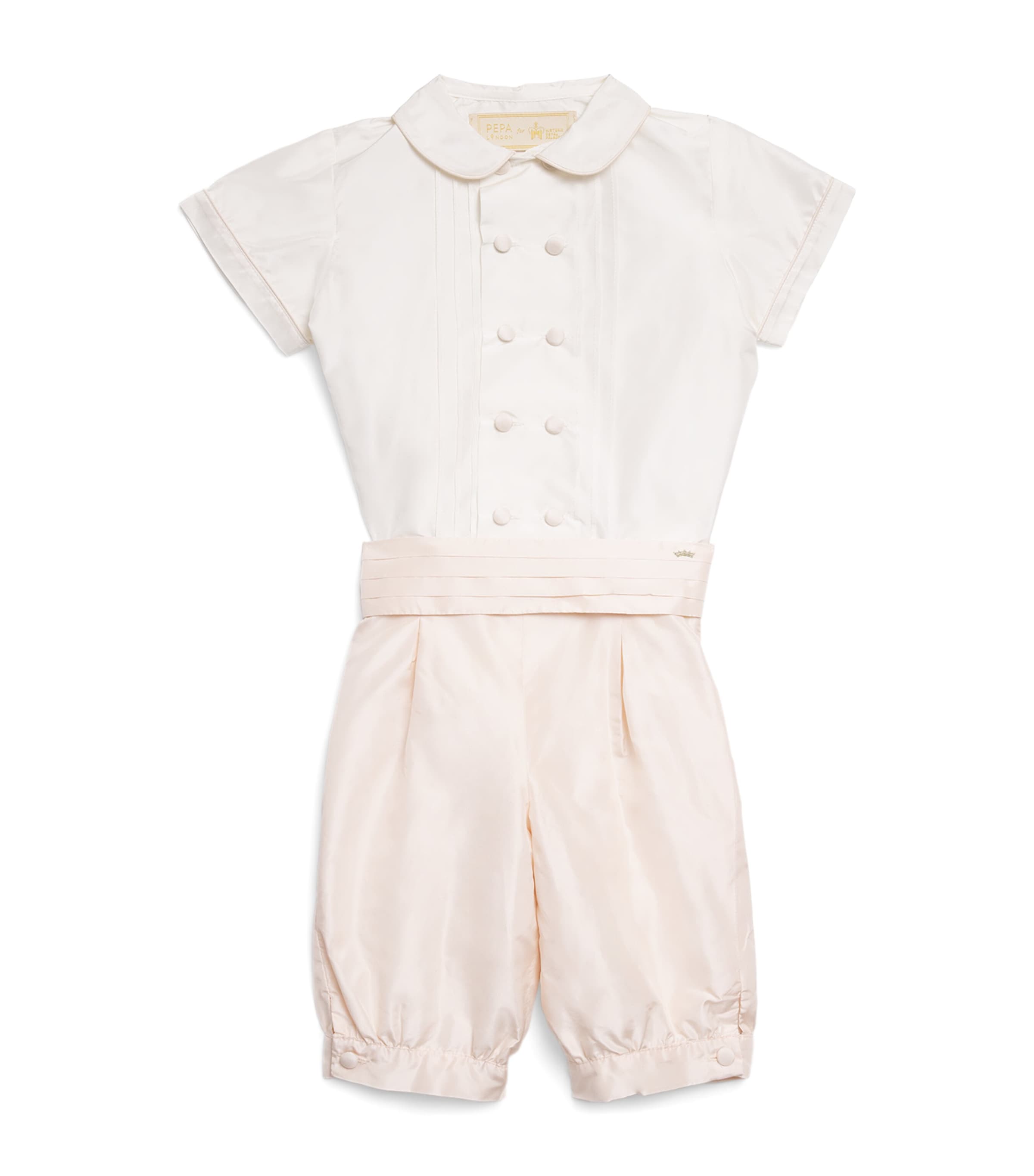 x Historic Royal Palaces Silk Shirt And Trousers Set (2-4 Years)