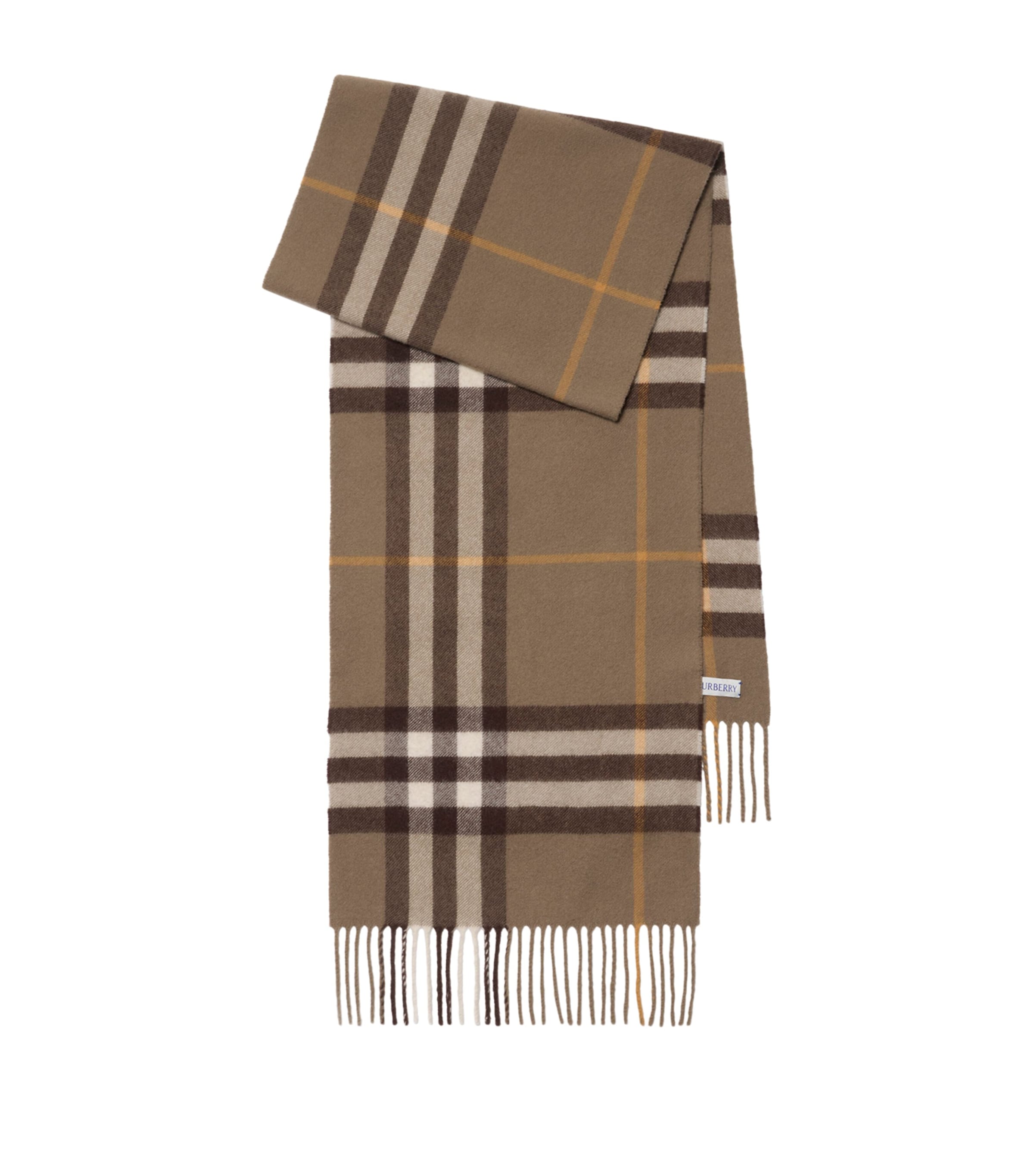 Cashmere Check Scarf