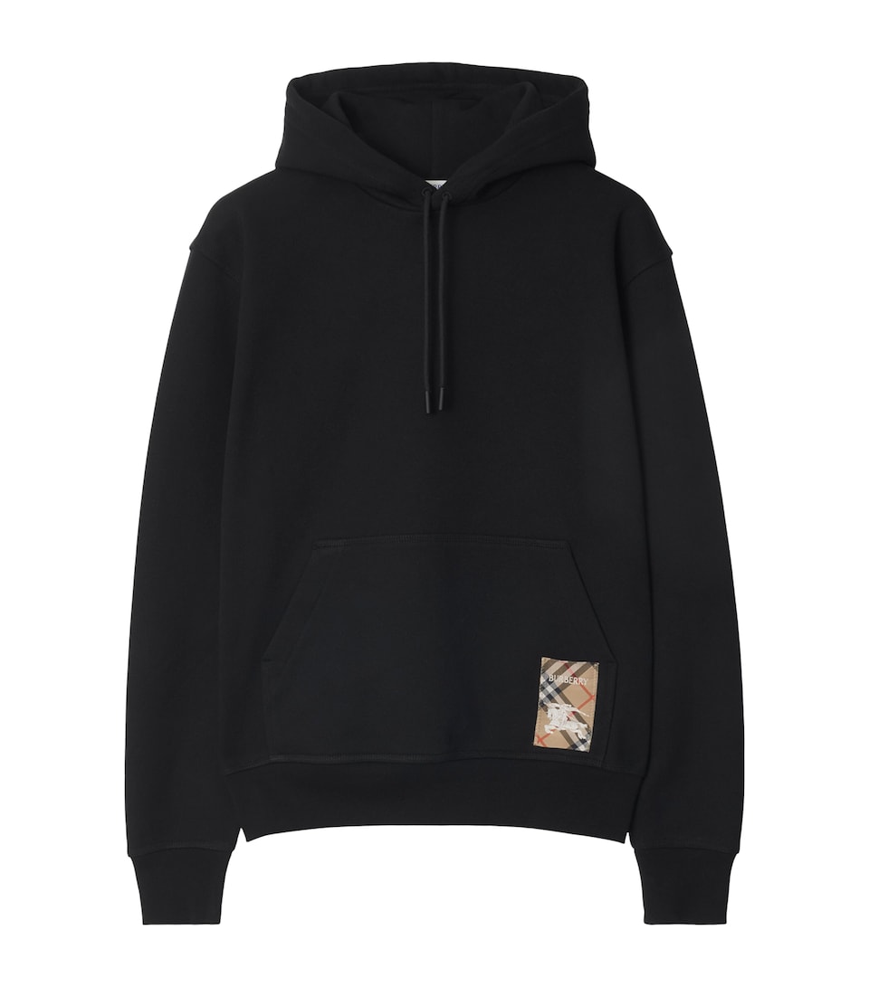 Check Label Hoodie