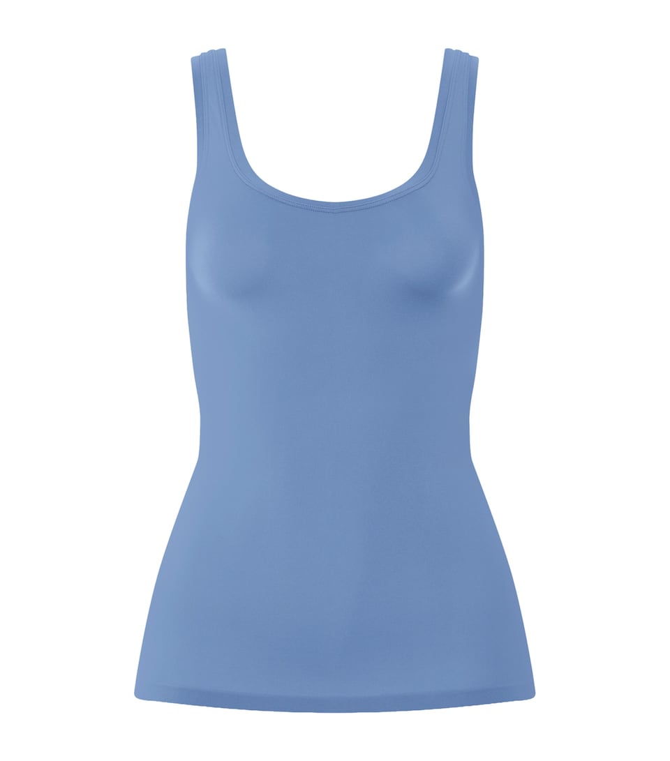 Hanro Womens Touch Feeling Tank Top Bluebird