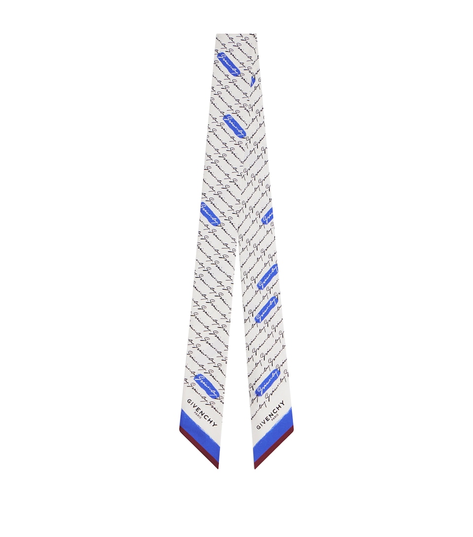 Givenchy Silk Twill Signature Scarf