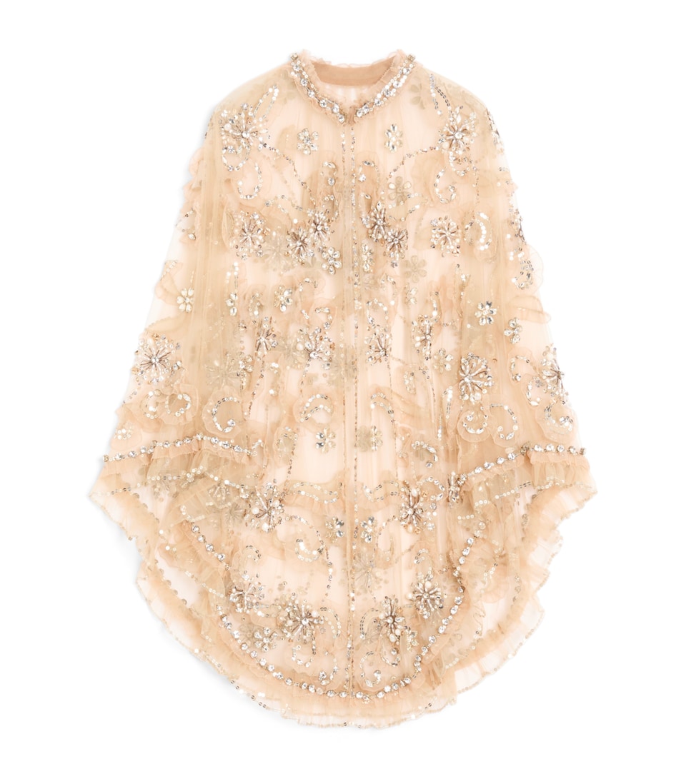 Embellished Cape