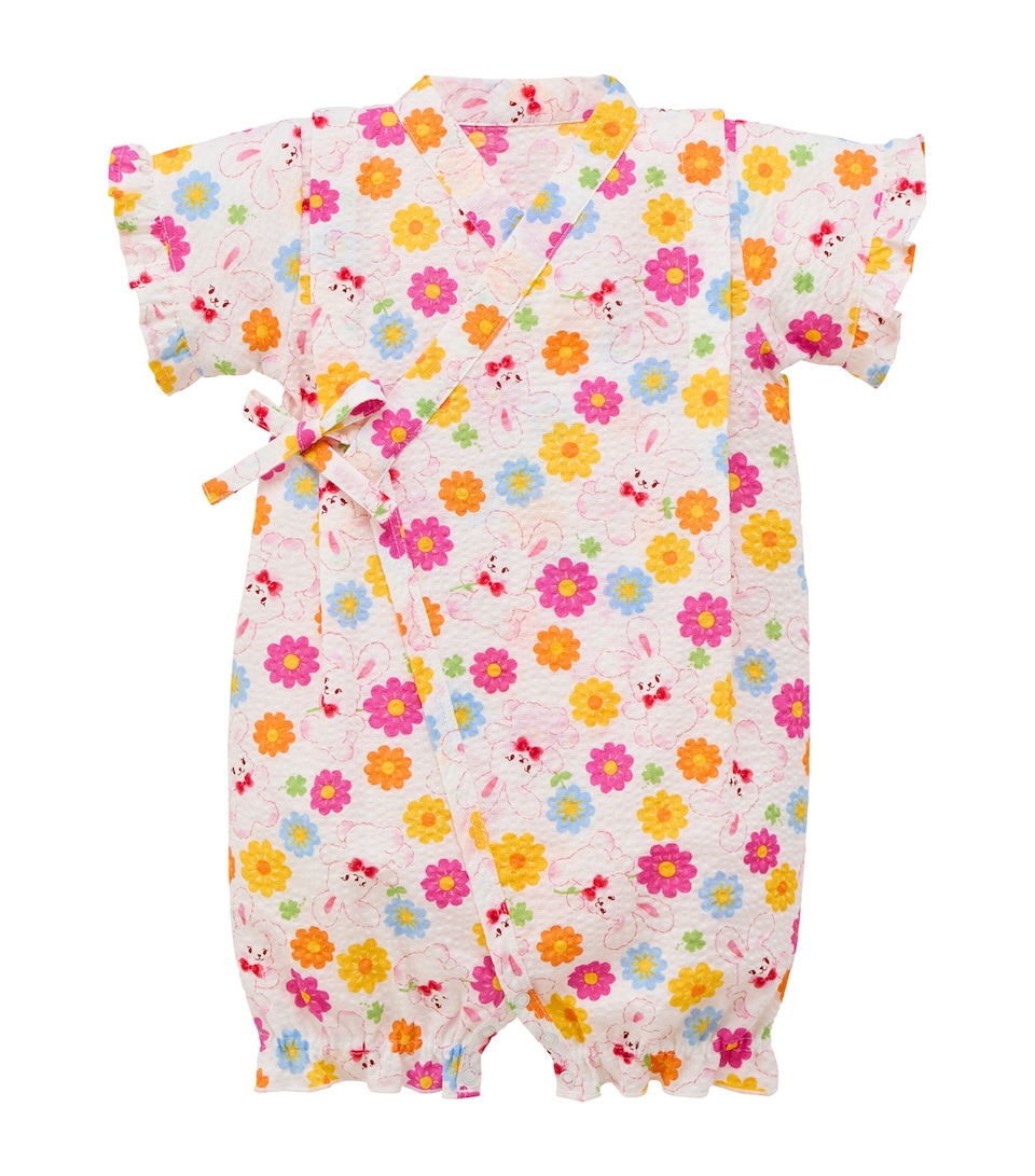 Miki House Cotton Jinbei Playsuit (3 Months-7 Years)