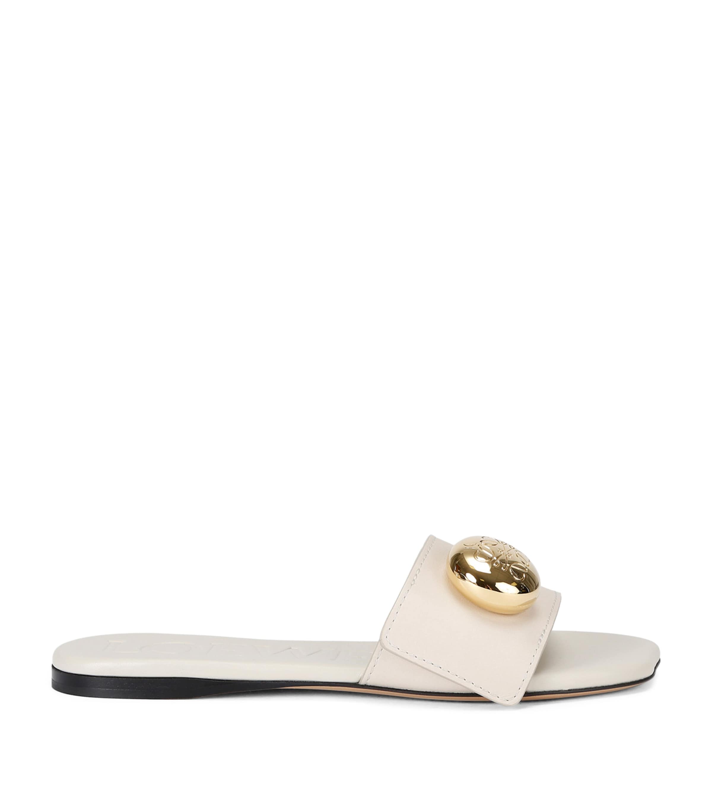 Leather Pebble Sandals