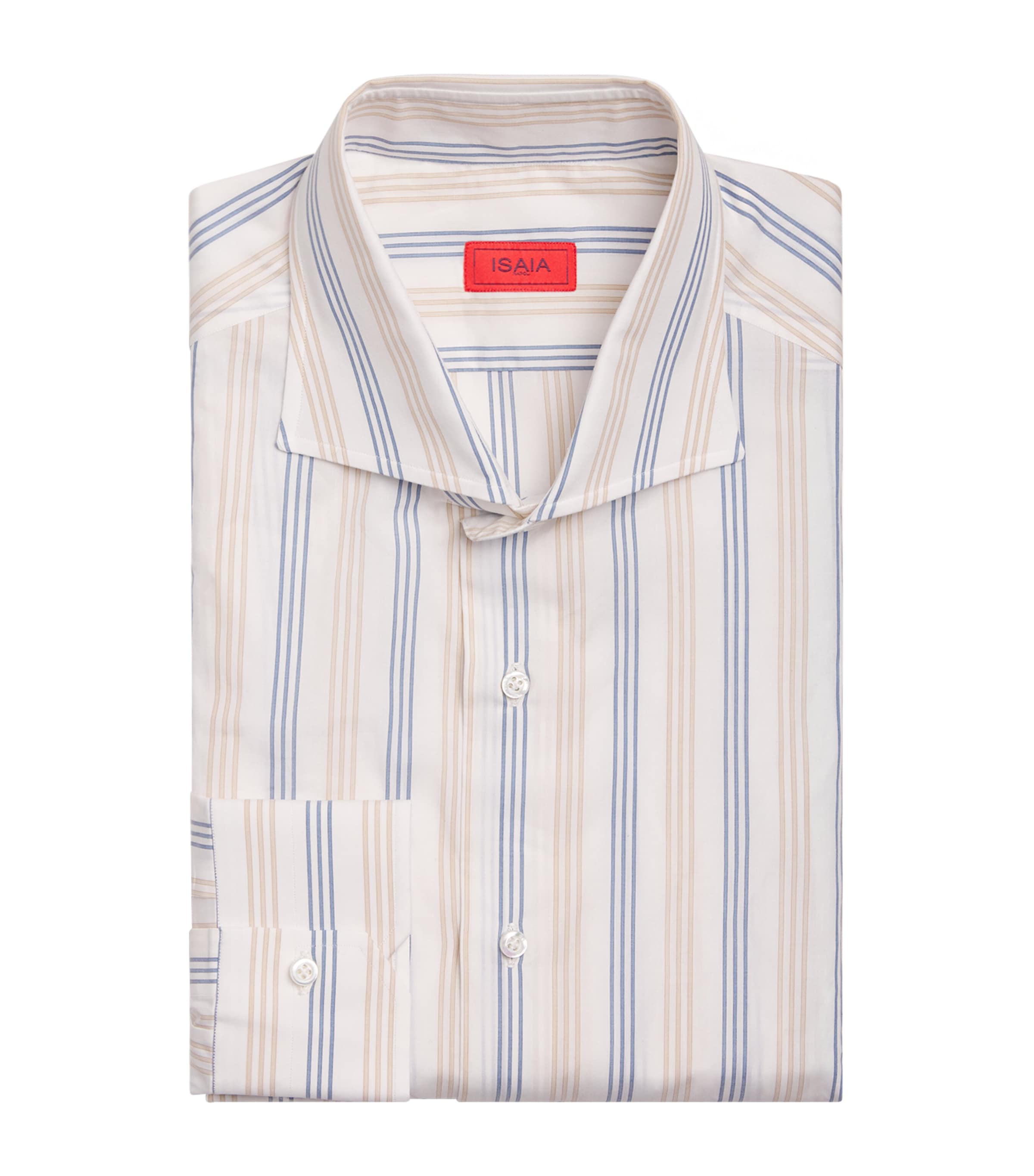 Cotton Stripe Dress Shirt