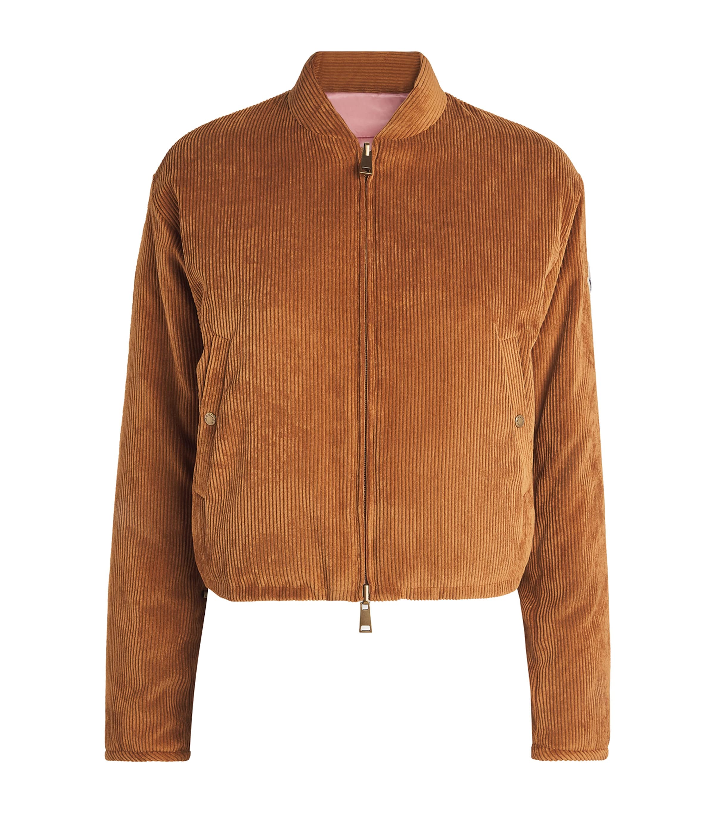 Moncler Womens Down Reversible Blageon Bomber Jacket