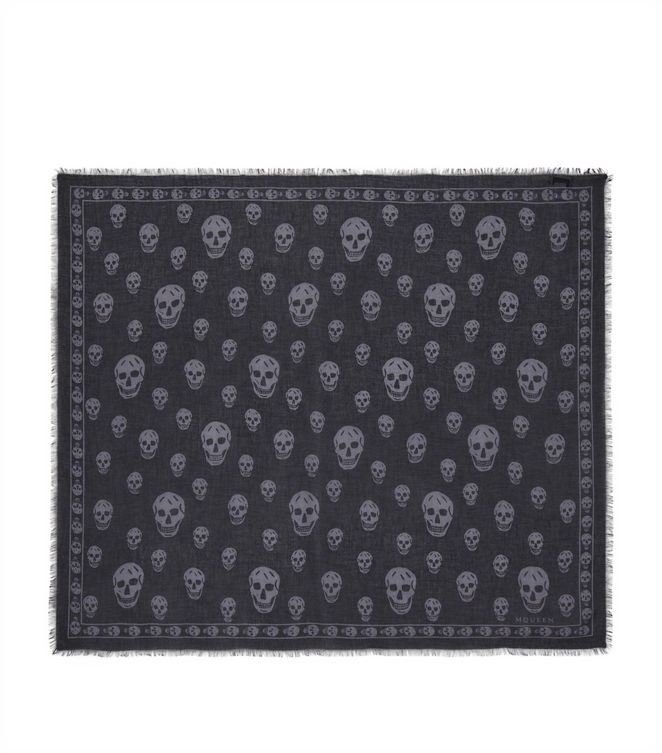 Silk Skull Scarf