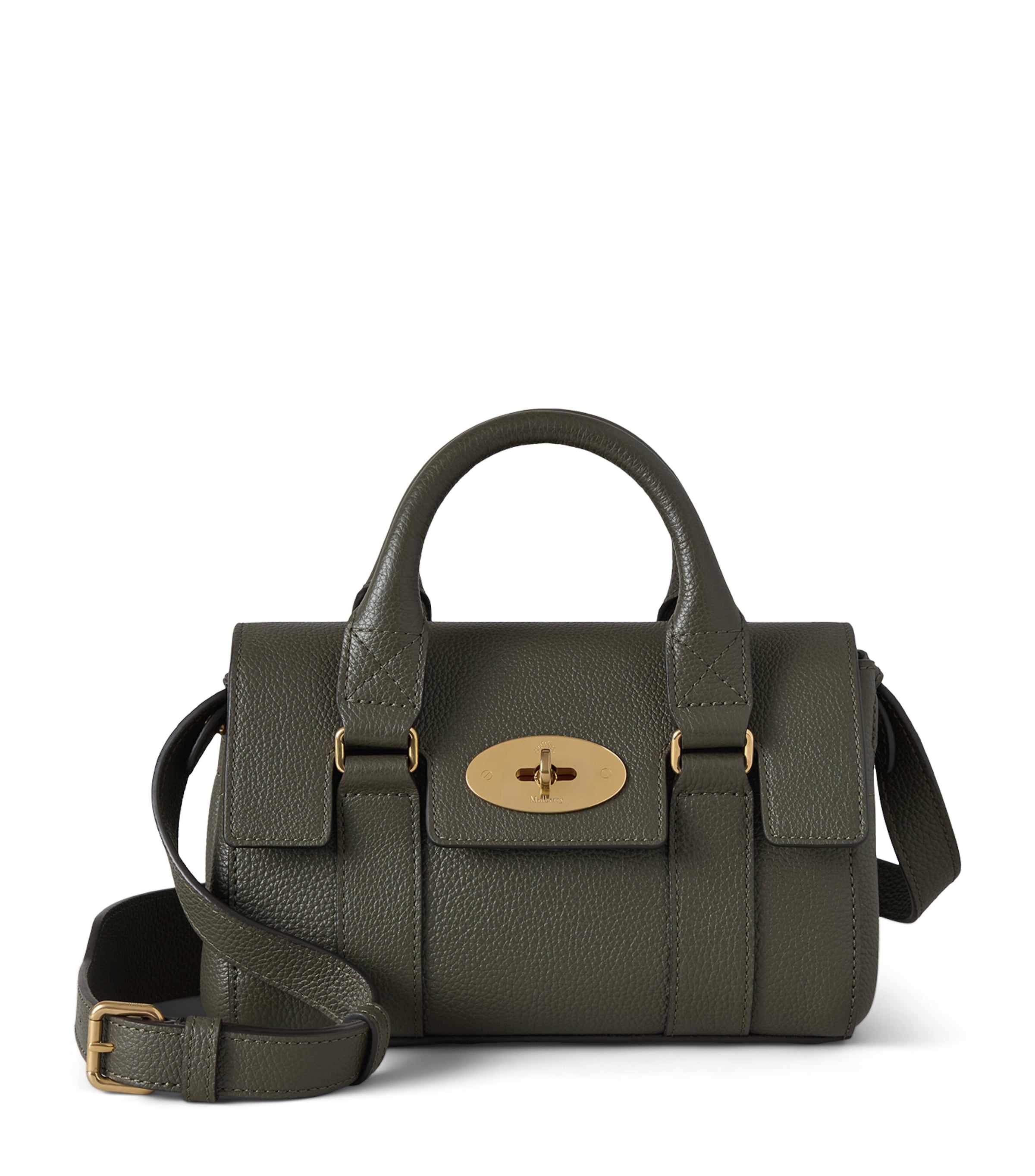Mini Leather Bayswater Top-Handle Bag