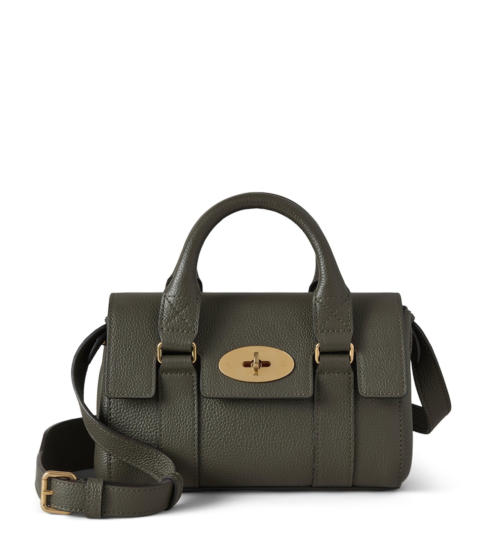 Mini Leather Bayswater Top-Handle Bag