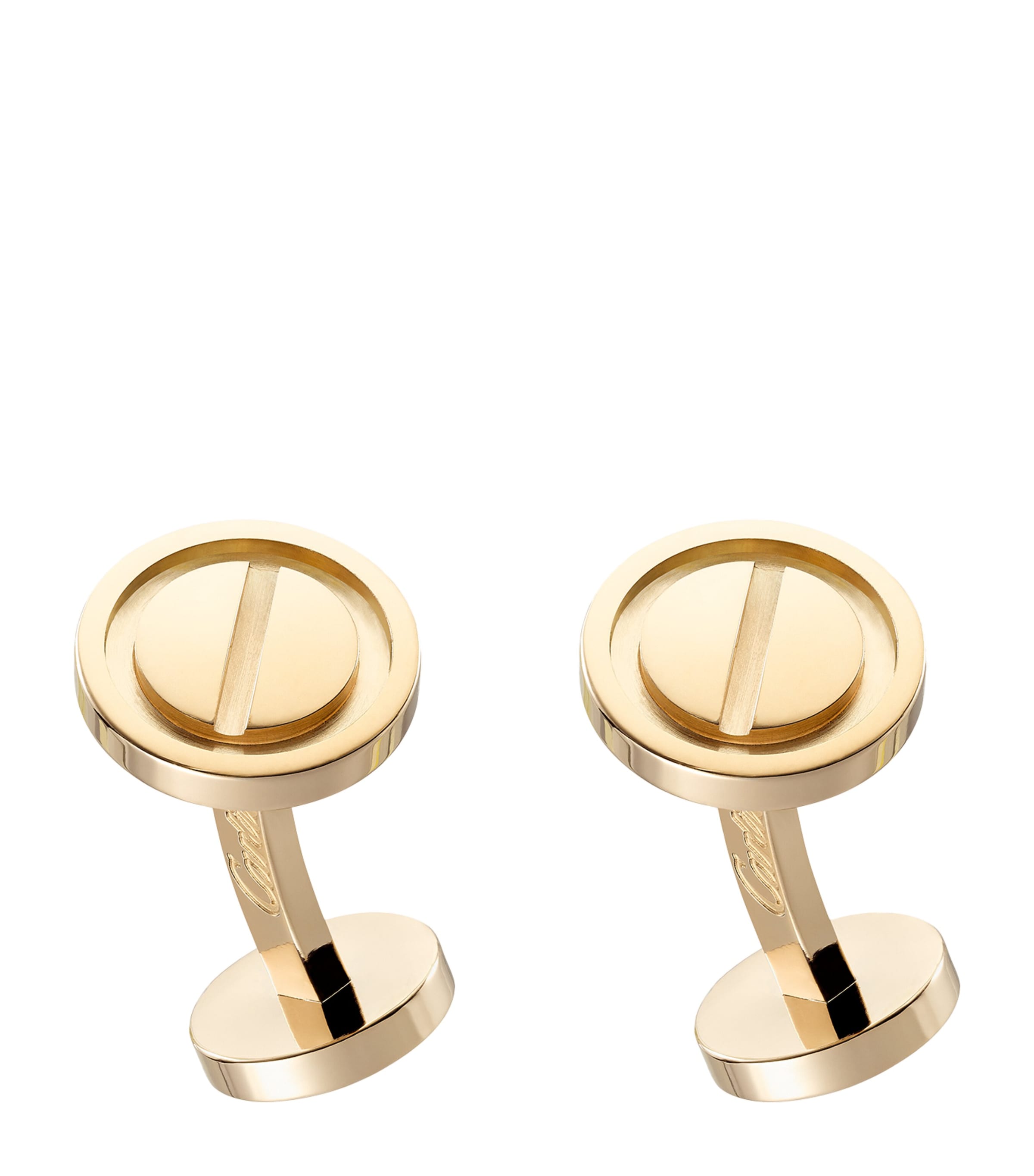 Yellow Gold LOVE Cufflinks