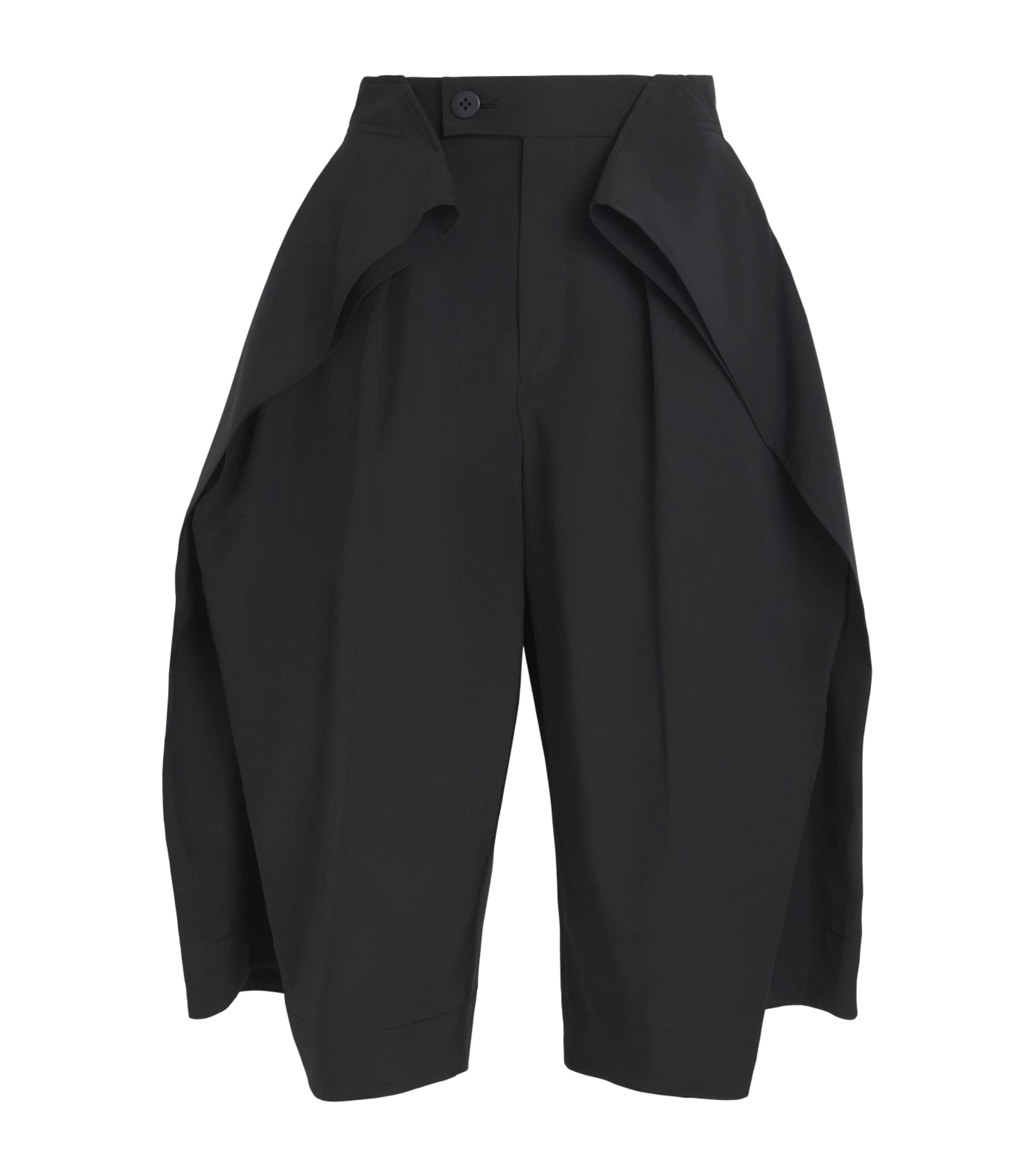 Issey Miyake Womens Fluttering Trousers Black