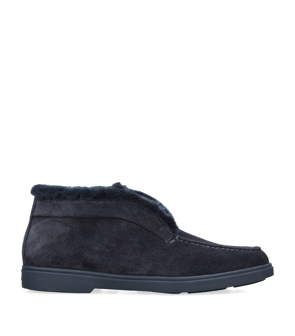 Suede Fortune Ankle Boots