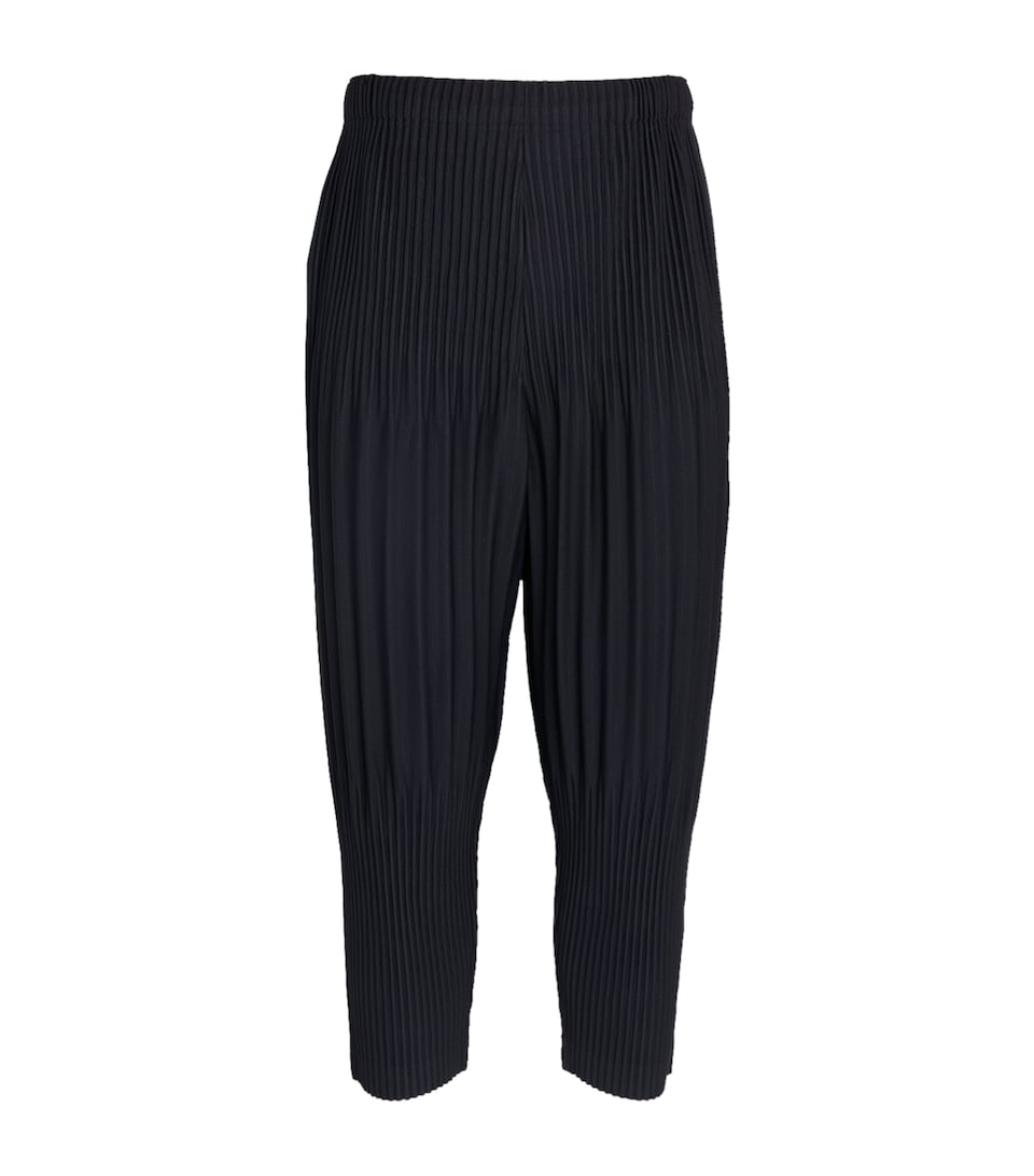 Pleated Tapered Trousers