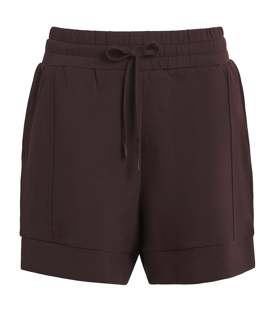 Varley Womens High-Rise Atrium Shorts Coffee Bean