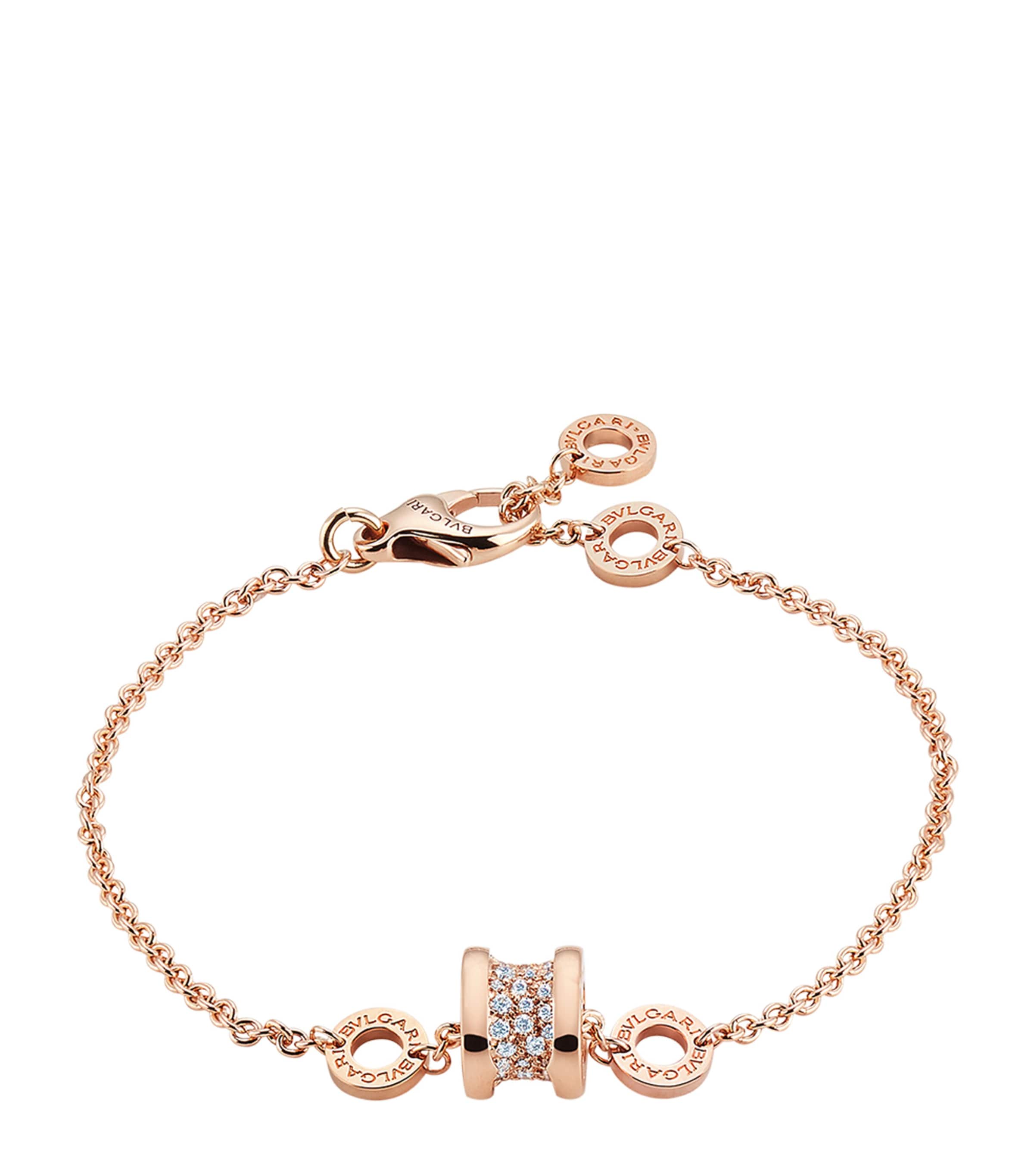 Rose Gold and Diamond B.zero1 Bracelet