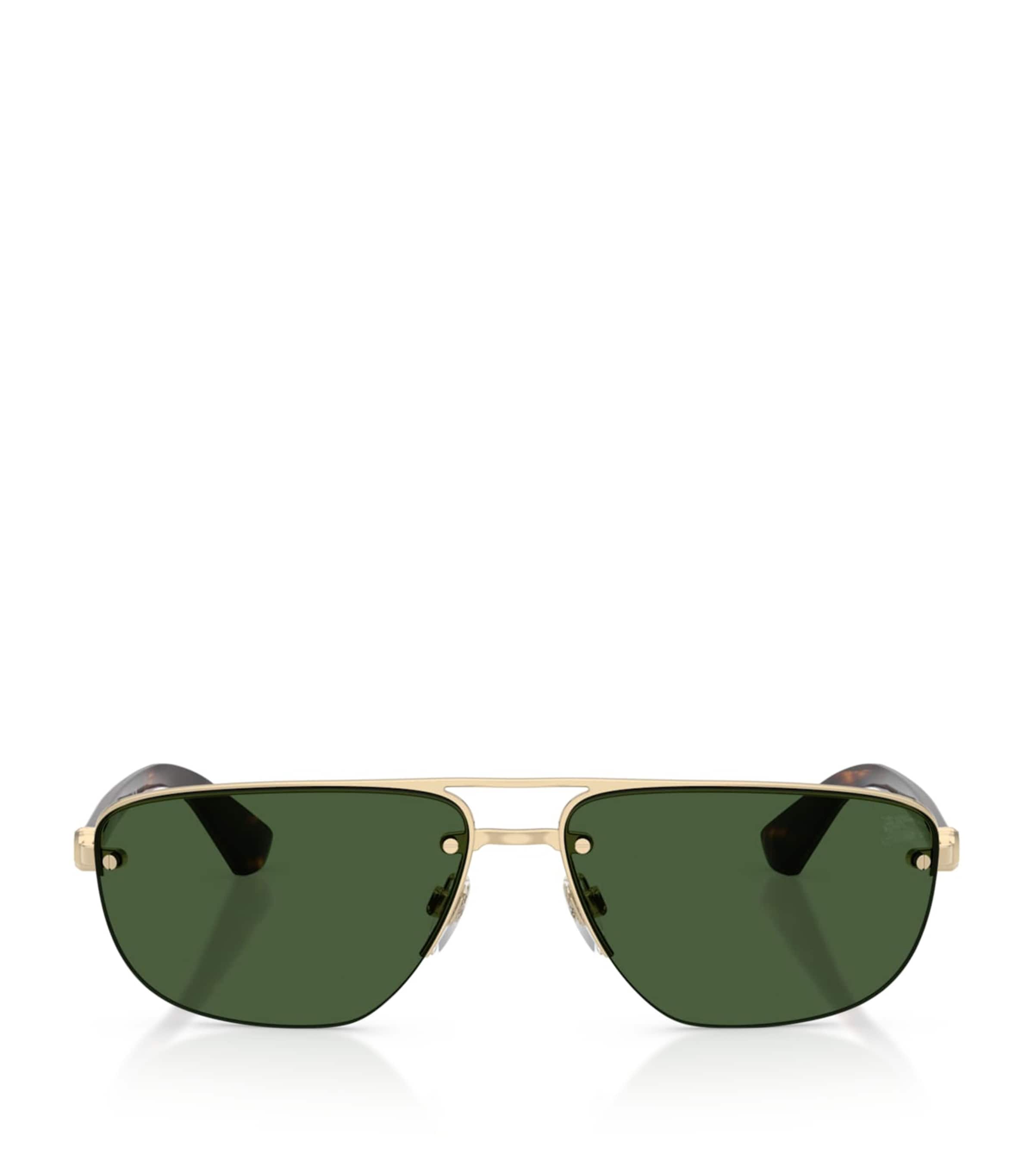 Burberry Metal Irregular Sunglasses
