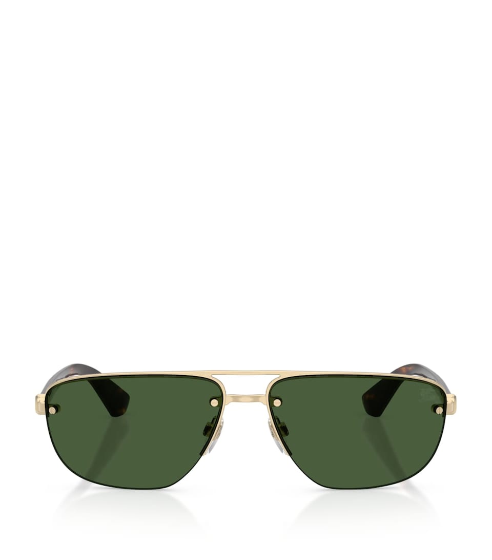 Burberry Metal Irregular Sunglasses