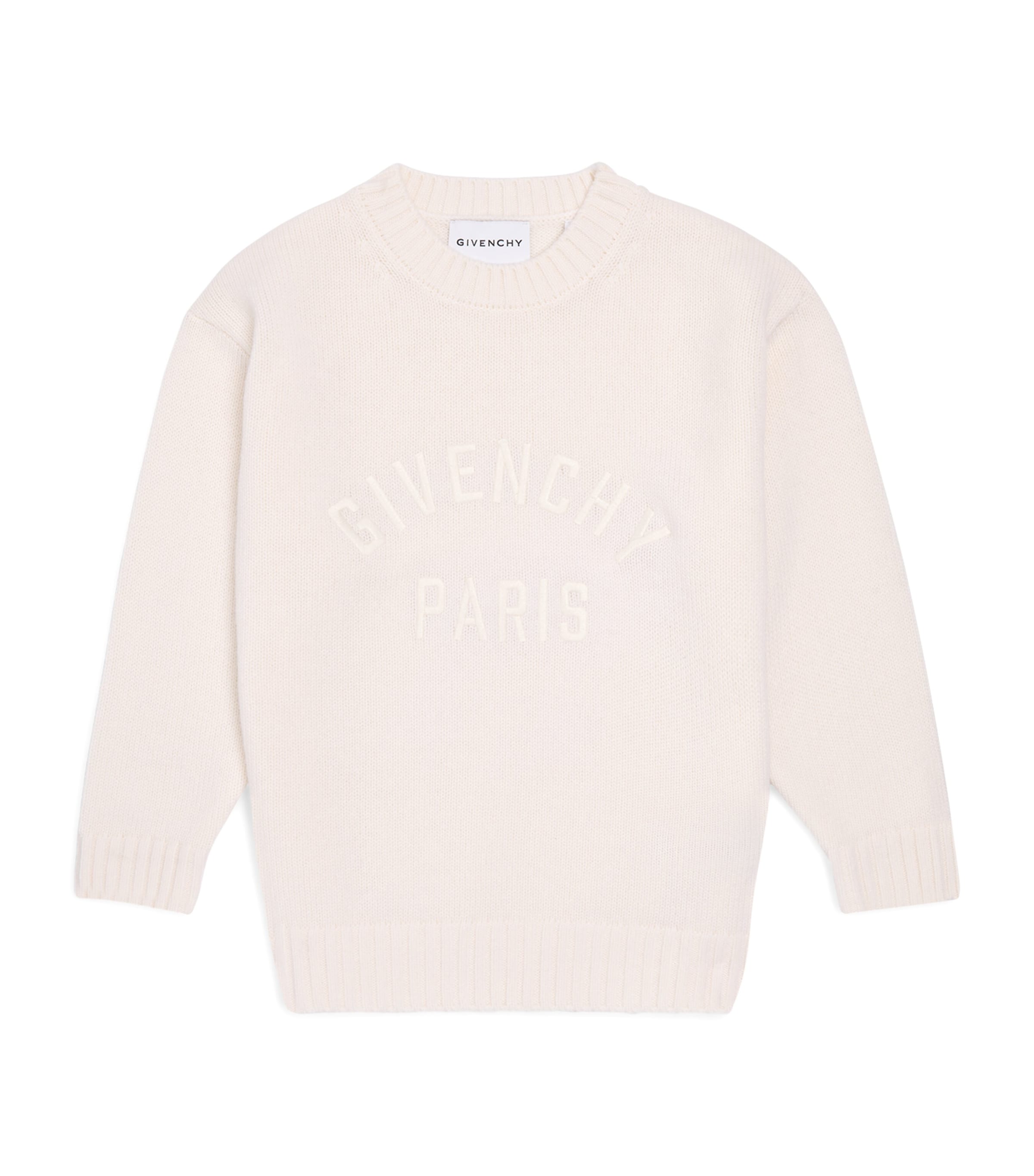 Givenchy Kids Wool-Cashmere Logo Sweater (4-12+ Years)
