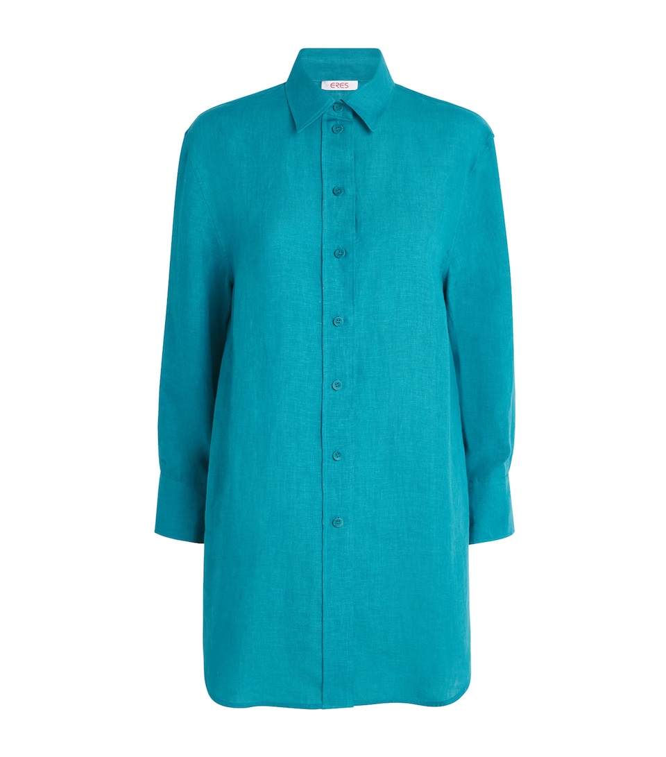 Eres Womens Linen Mignonette Shirt Persane