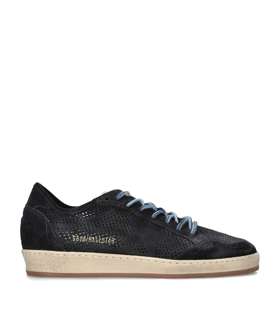 Golden Goose Suede Ball Star Sneakers Blue