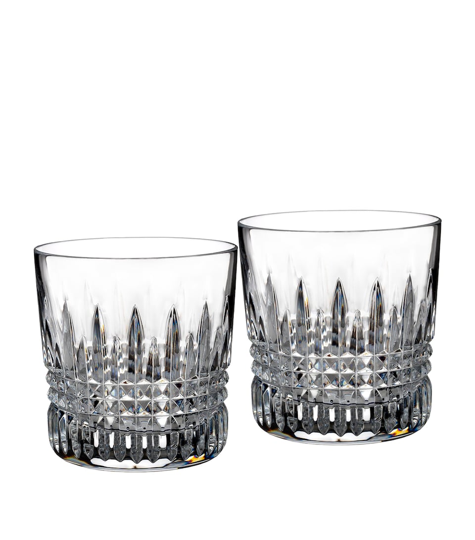 Set of 2 Lismore Diamond Tumblers (250ml)