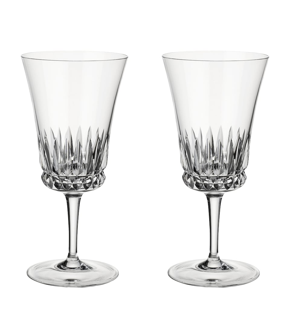 Villeroy & Boch Crystal Grand Royal Water Goblet (Set of 2) Clear