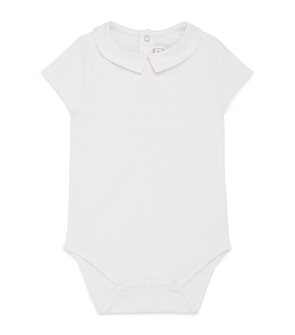Cotton Frilled-Collar Bodysuit (3-36 Months)