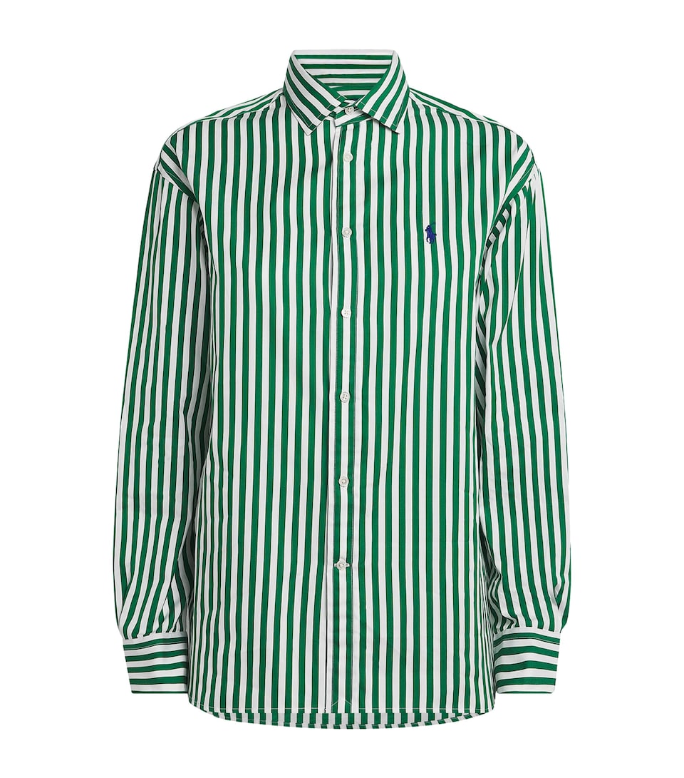 Cotton Oxford Stripe Shirt