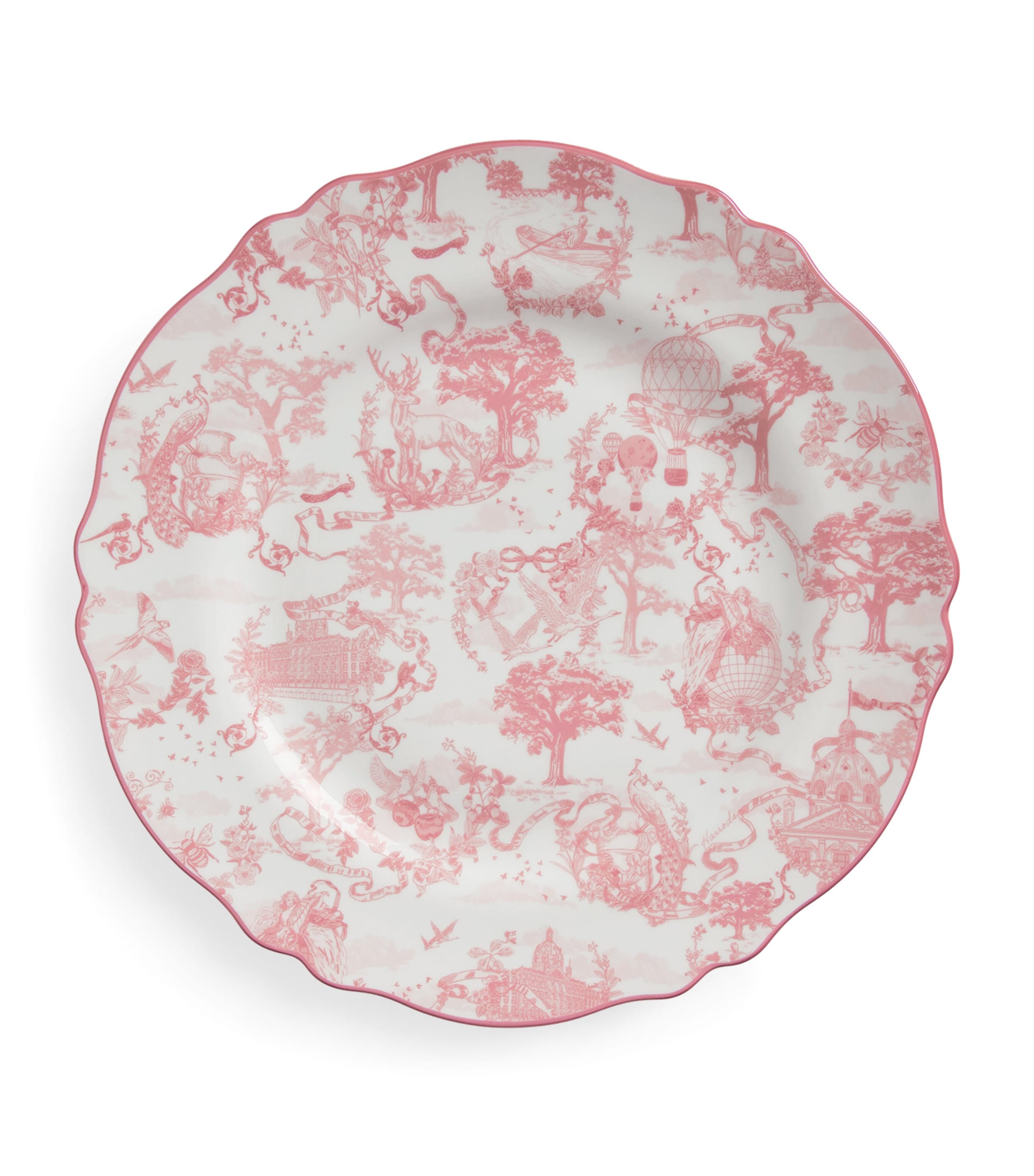 Fine Bone China Toile Dinner Plate (27cm)