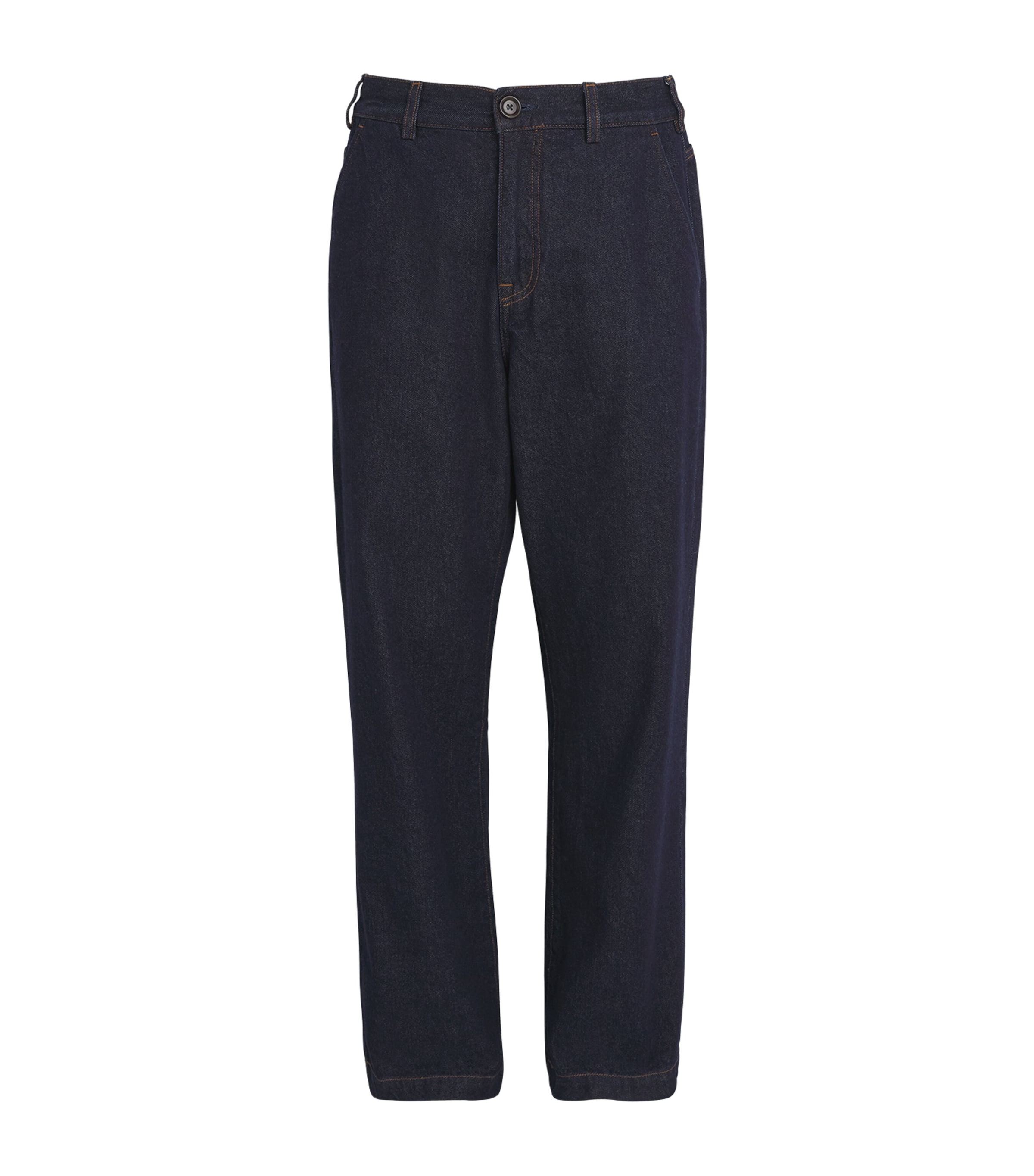 Oliver Spencer Mens Westall Denim Utility Trousers Denim