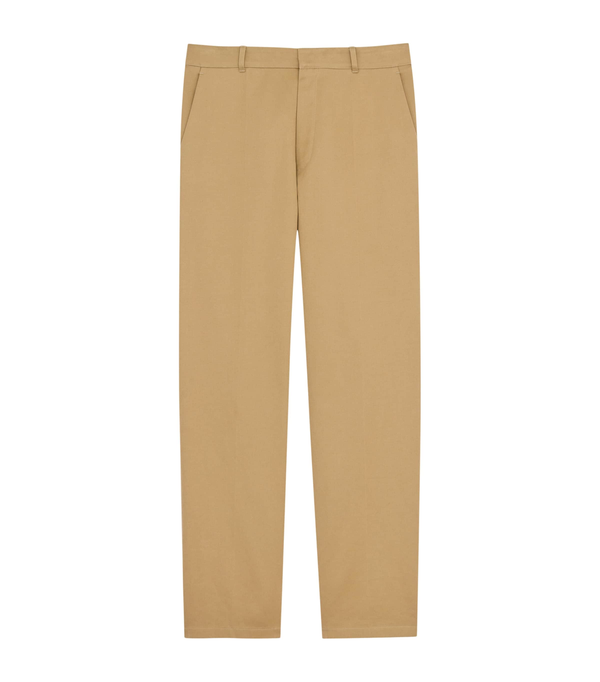 Cotton Straight Chinos