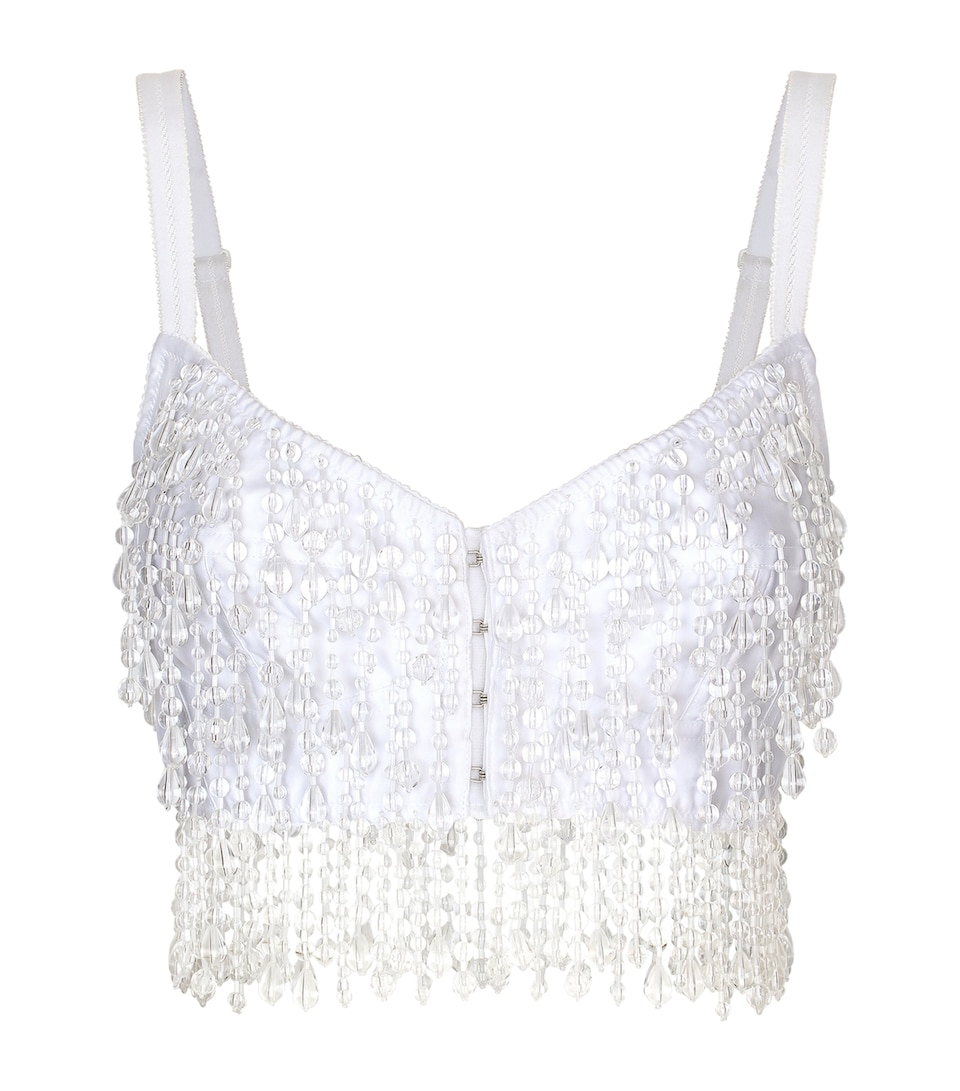 KIM DOLCE&GABBANA Beaded Bralette