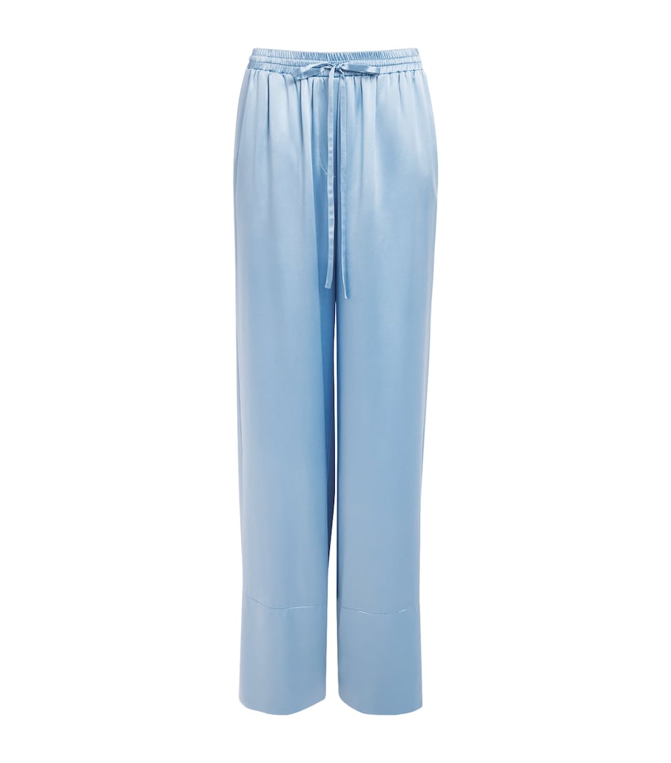 Silk Drawstring Trousers