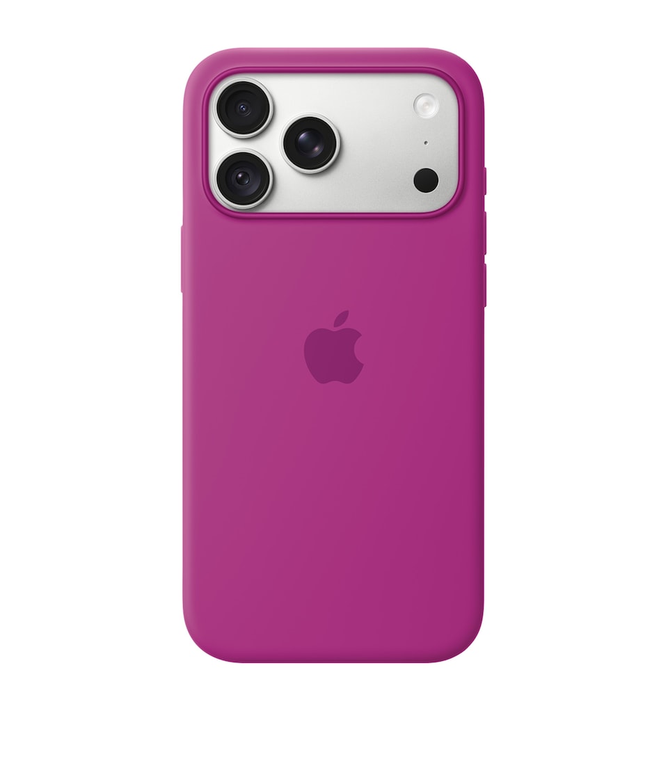 Apple Silicone iPhone 18 Pro Max MagSafe Case Magenta